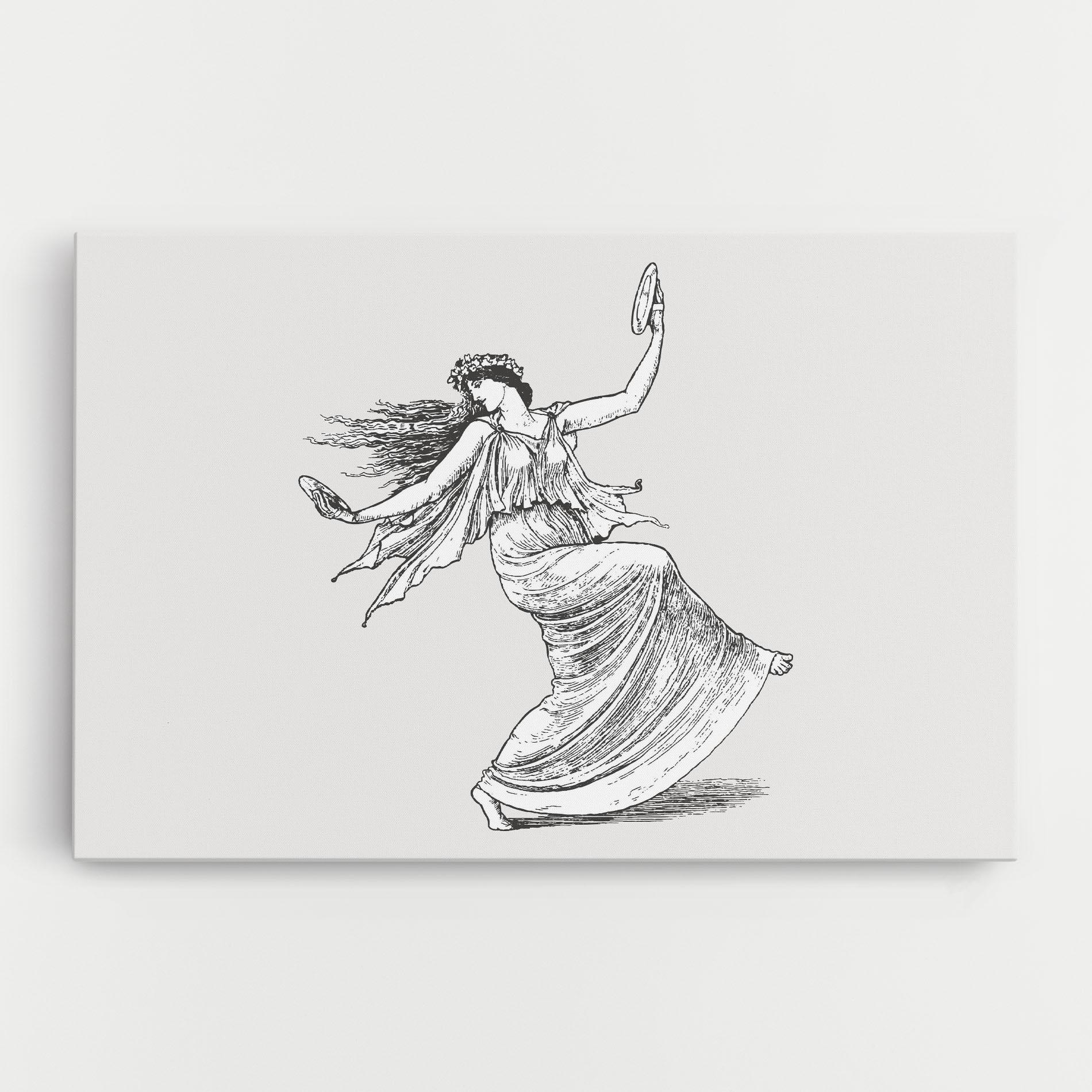 Leinwandbild Vintage Dance mockup 0