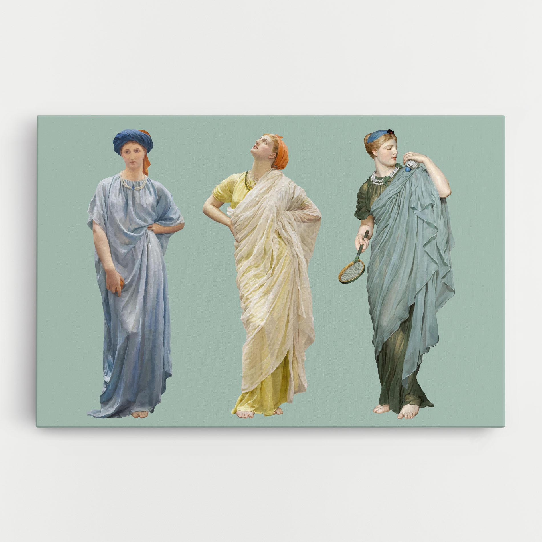 Leinwandbild Vintage Looking Up mockup 0