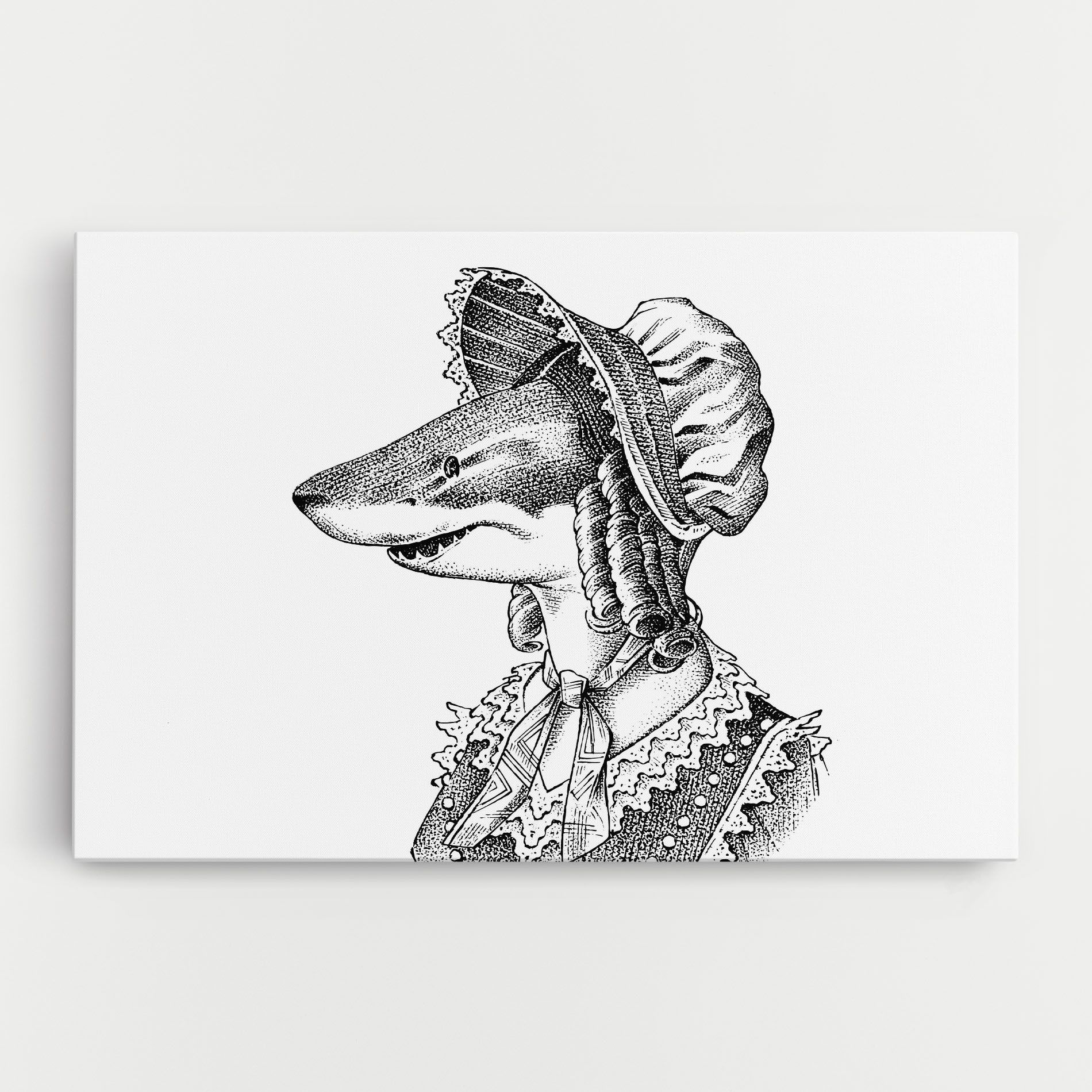 Vintage Shark mockup 0