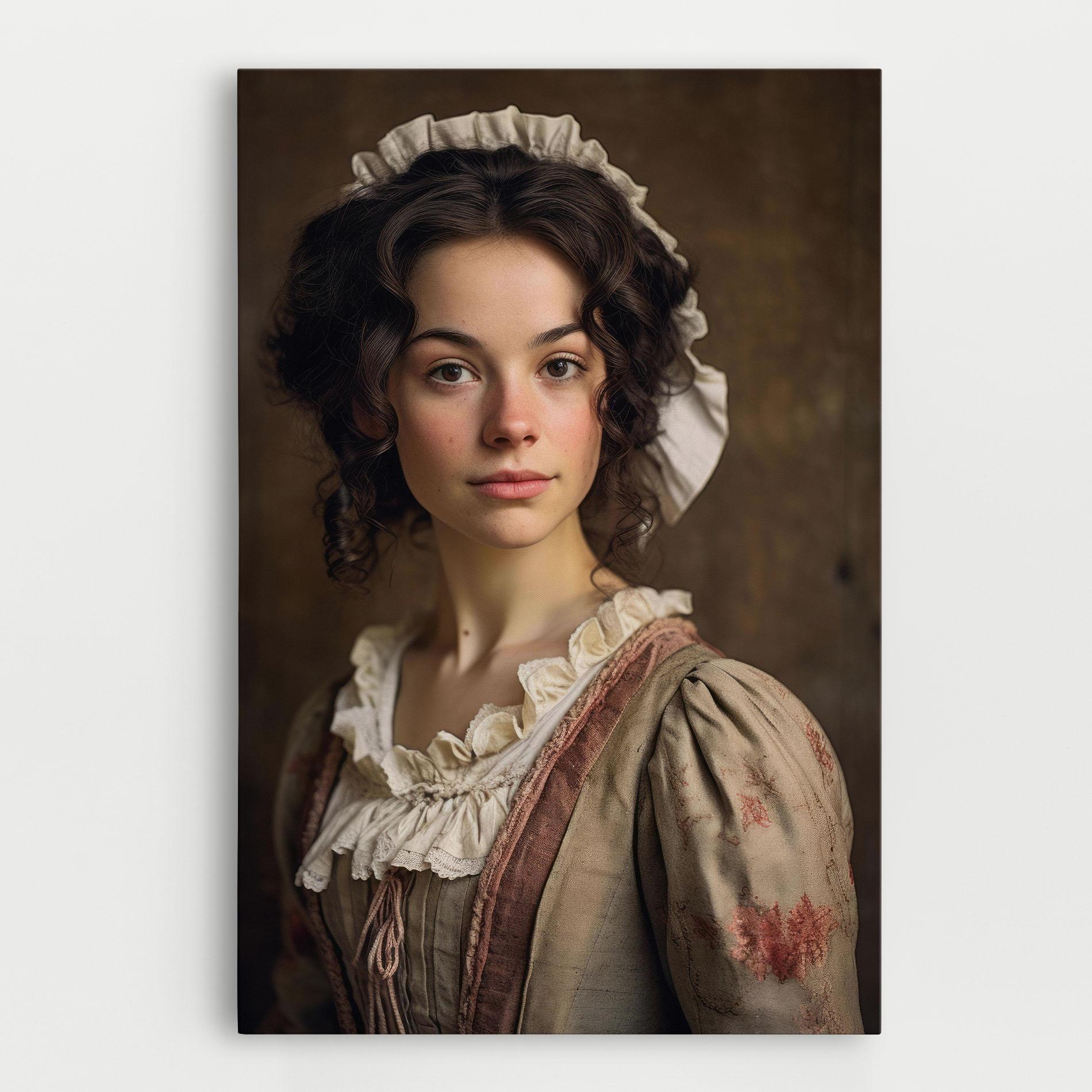 Leinwandbild Light Green Dress mockup 0