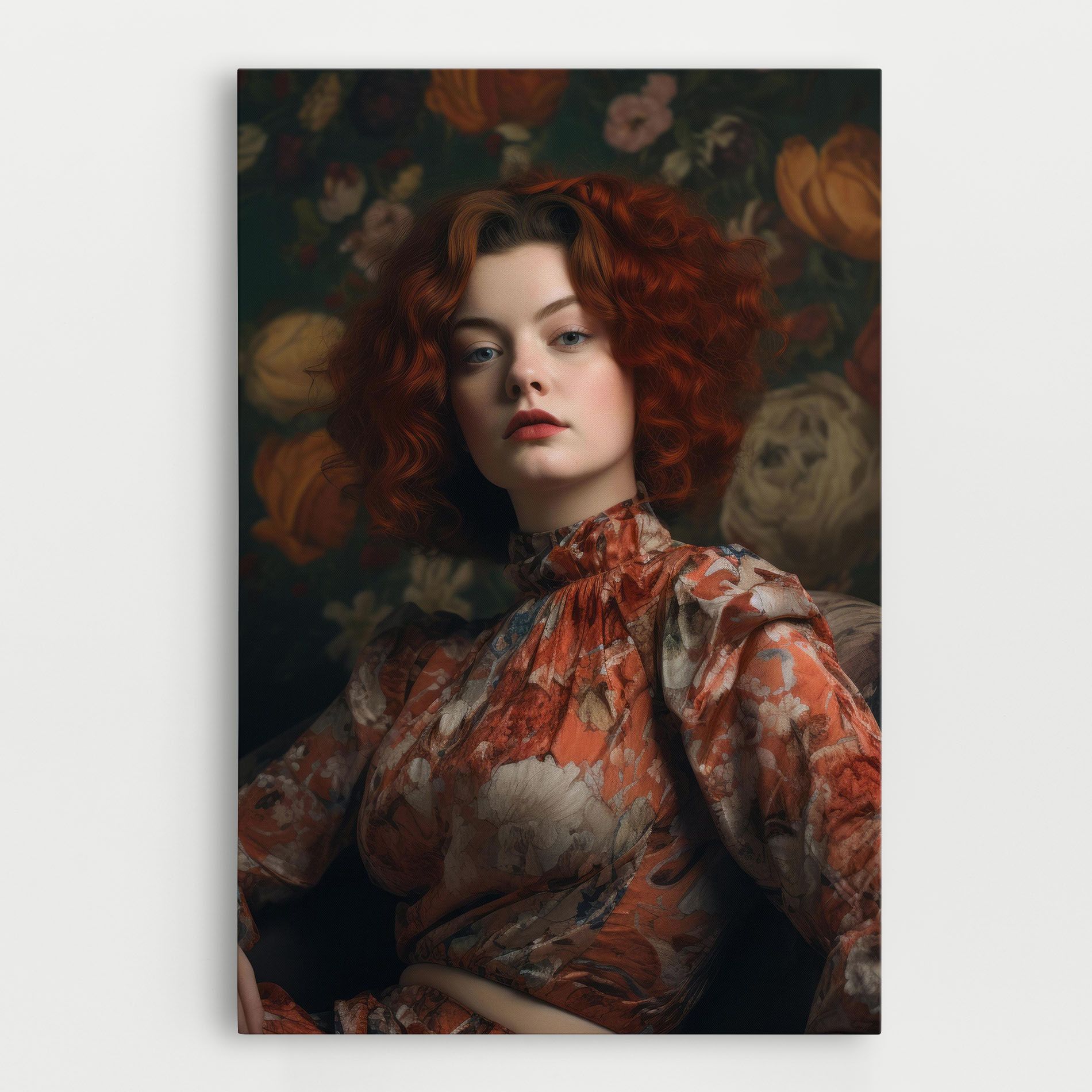 Red Vintage Hair mockup 0