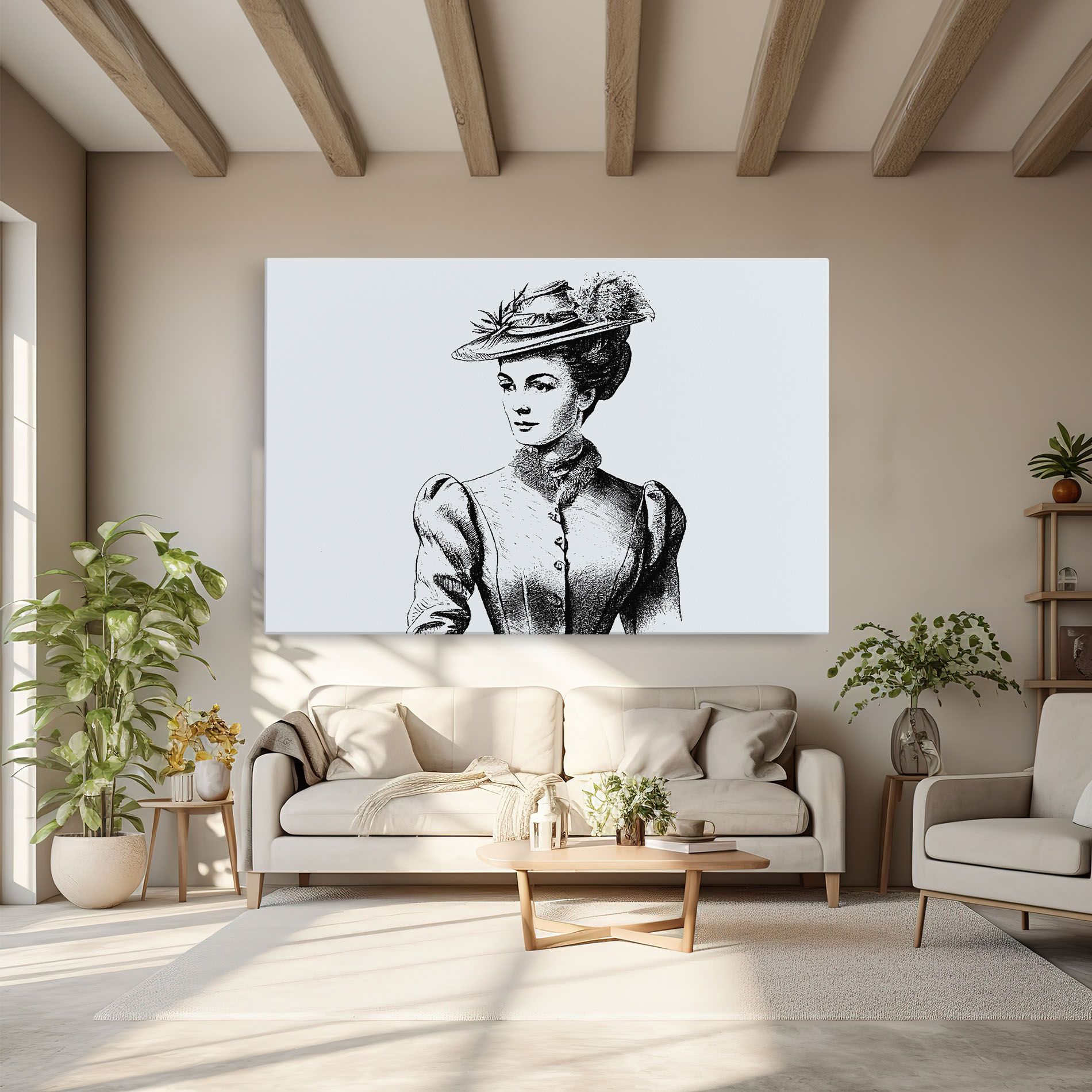 Noble Lady Hat mockup 6