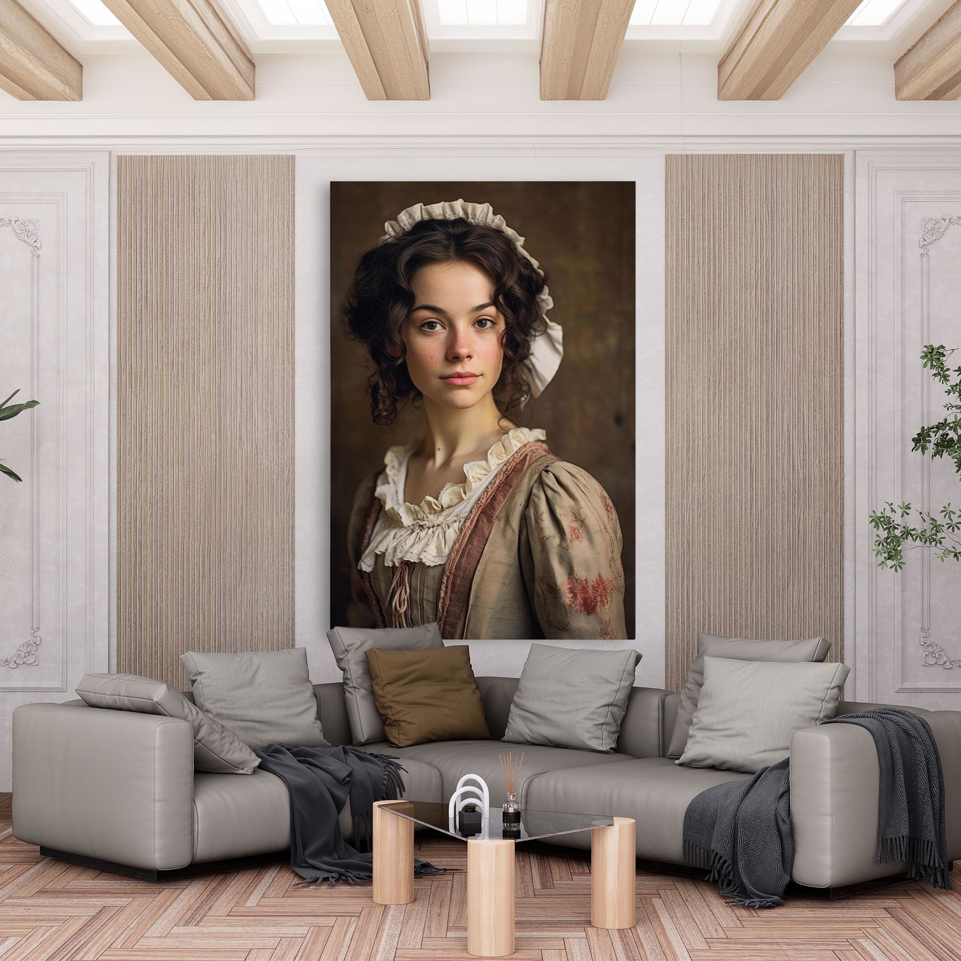 Light Green Dress mockup 6