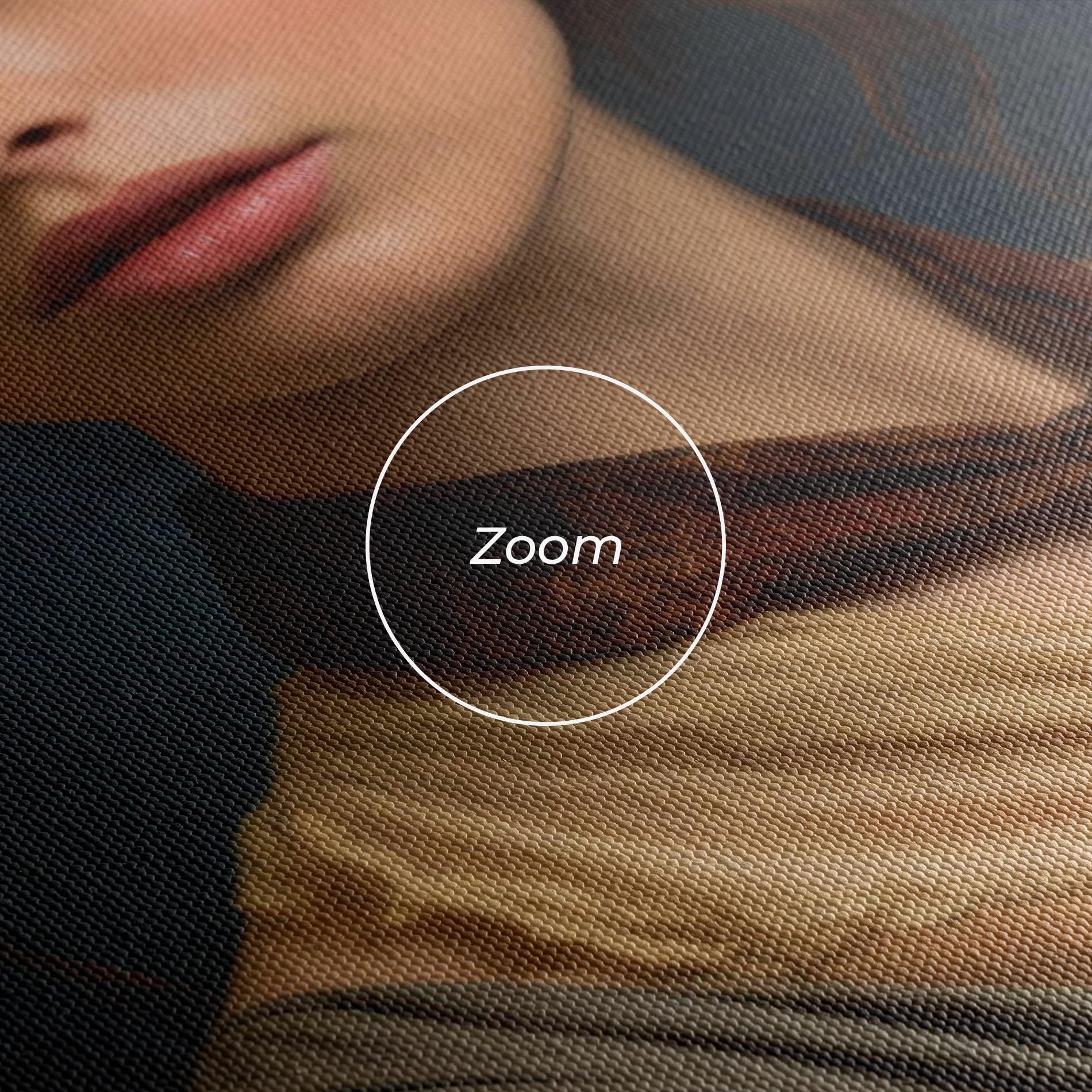 Leinwandbild Brown Vintage Hat mockup 3