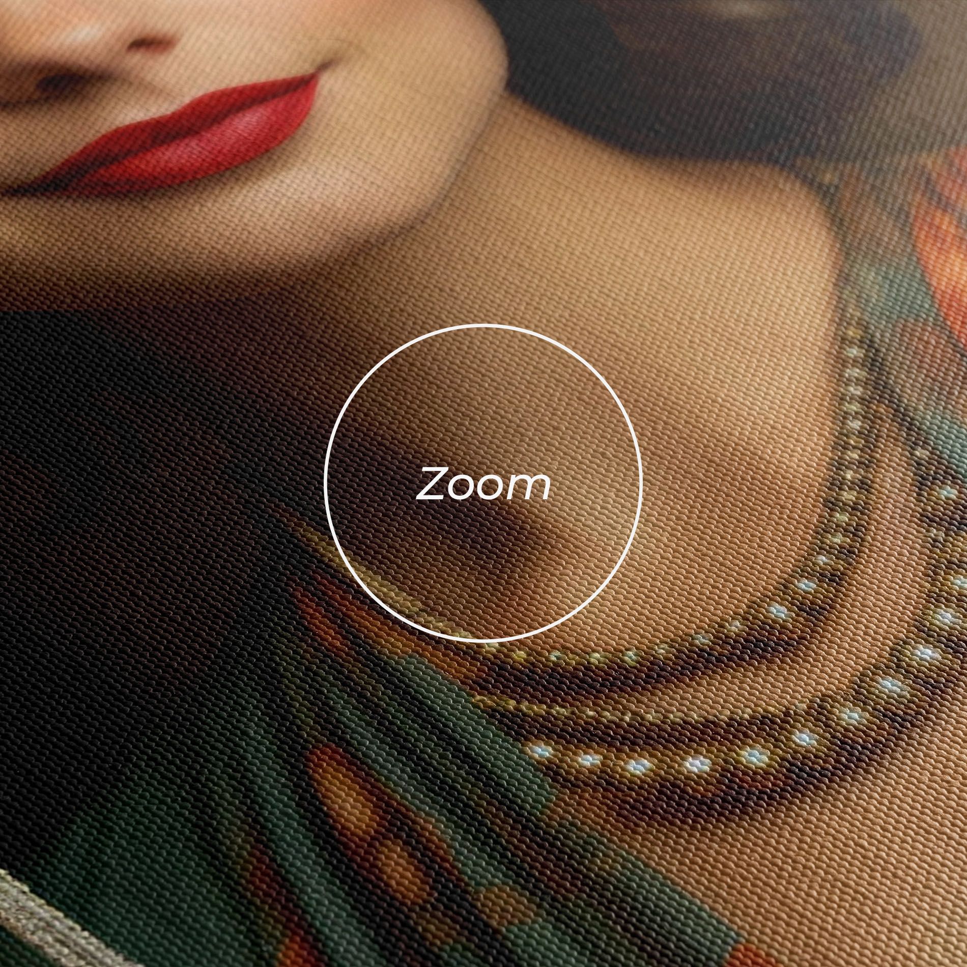 Green Orange Blouse mockup 3