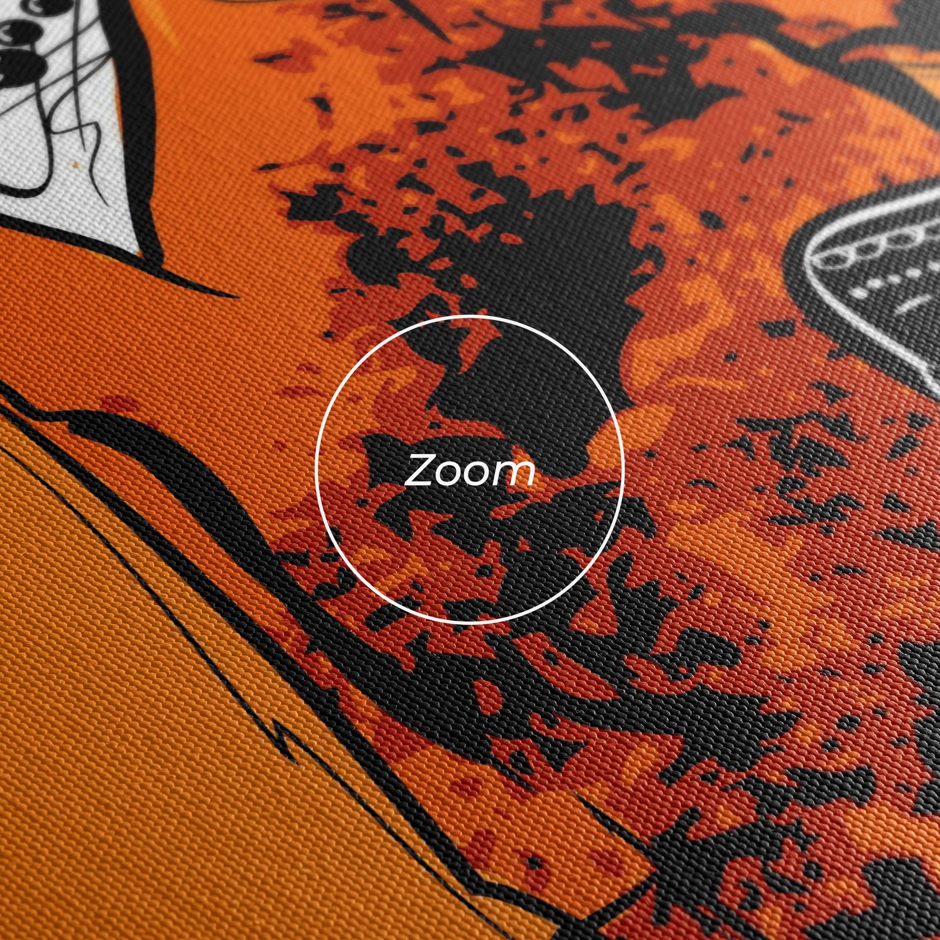 Old Orange Dress mockup 3