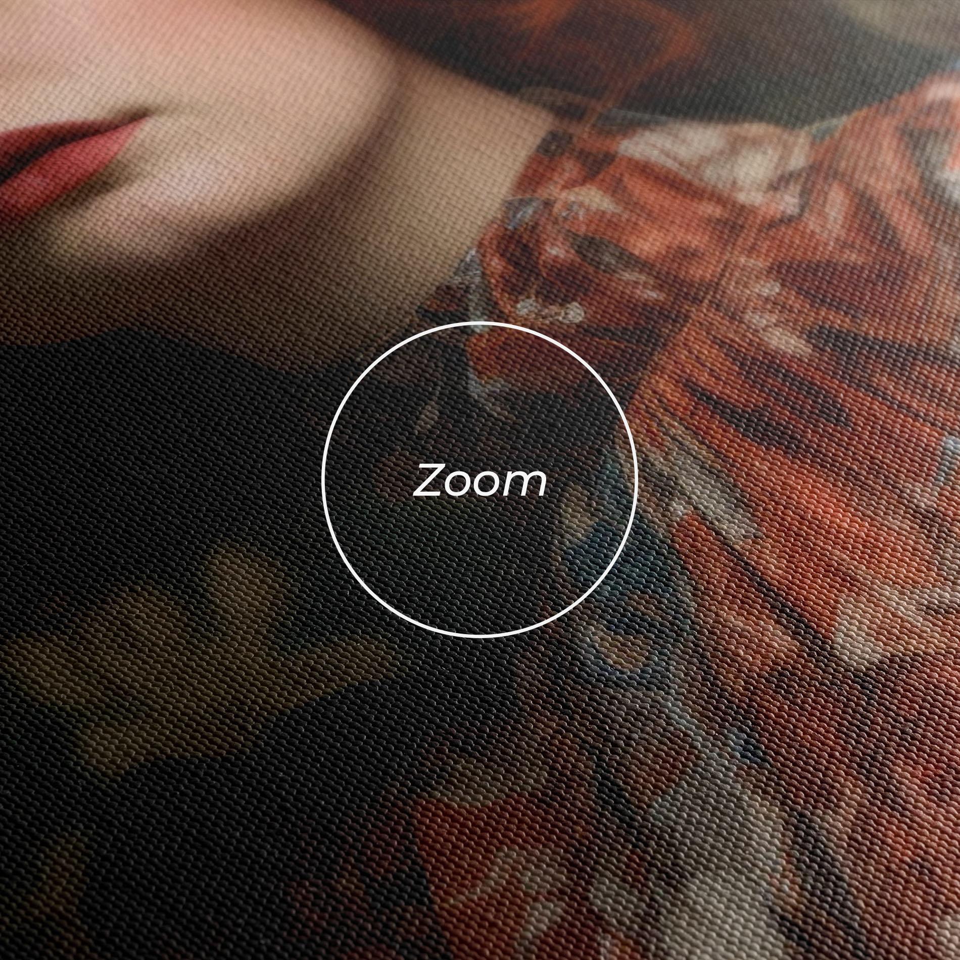 Leinwandbild Red Vintage Hair mockup 3