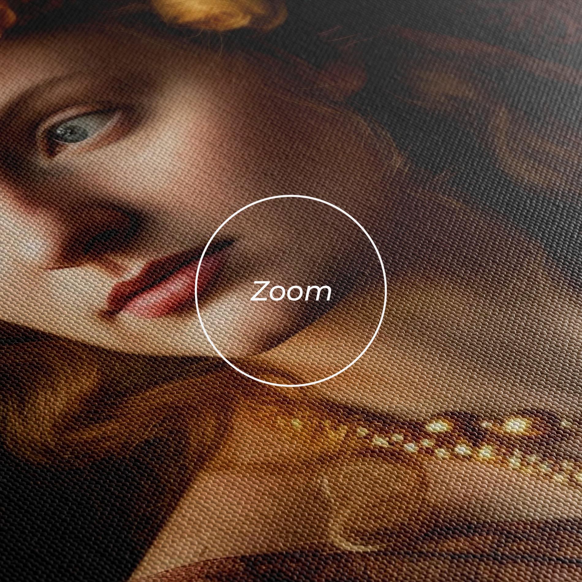 Leinwandbild Renaissance Woman mockup 3