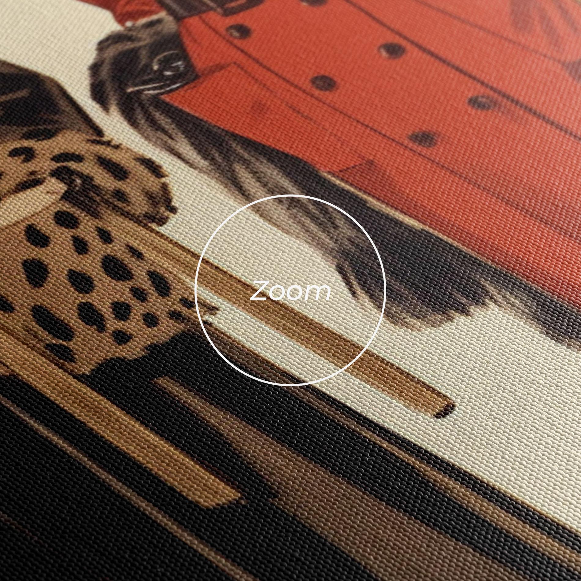 Leinwandbild Vintage Side By Side mockup 3