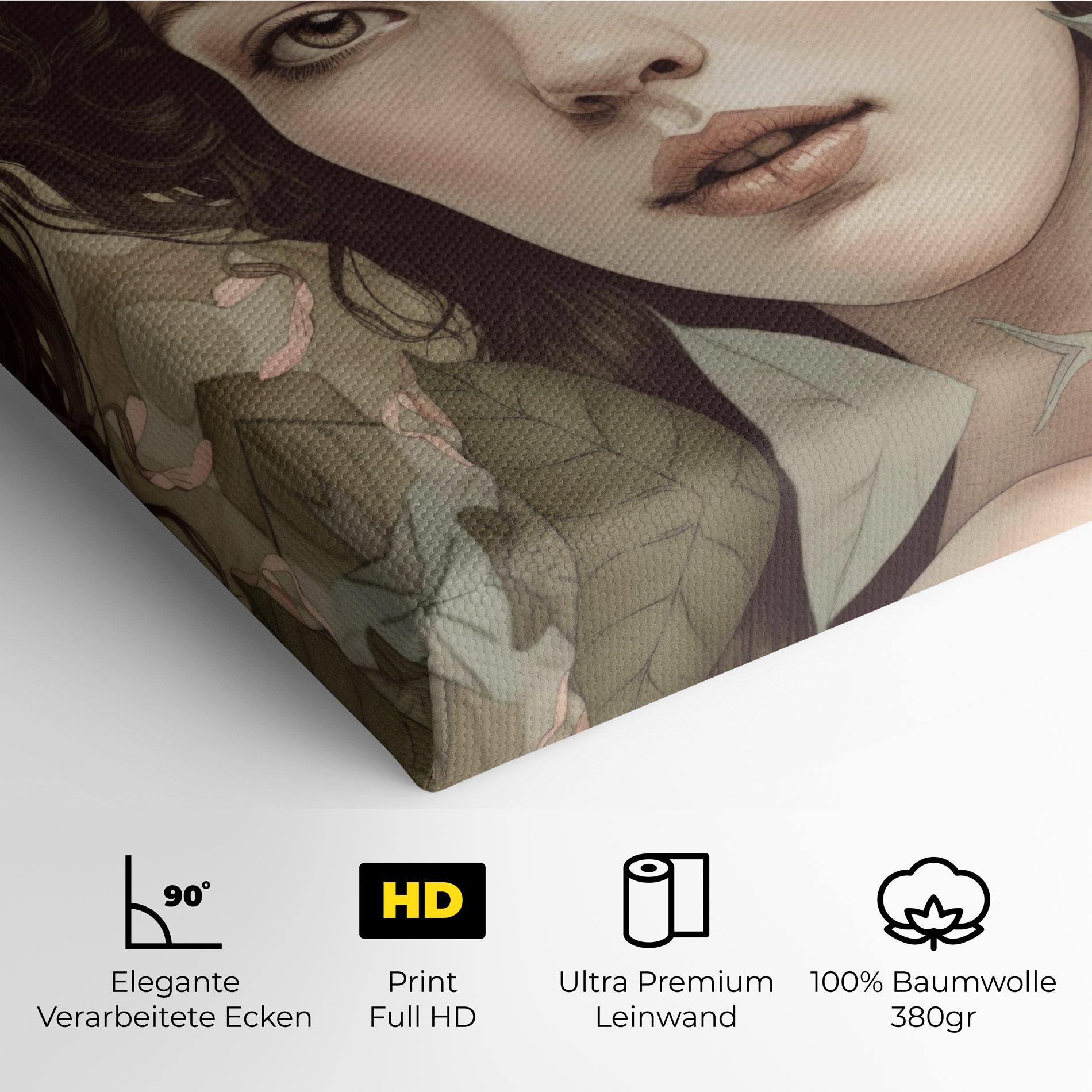 Beautiful Vintage Portrait mockup 4