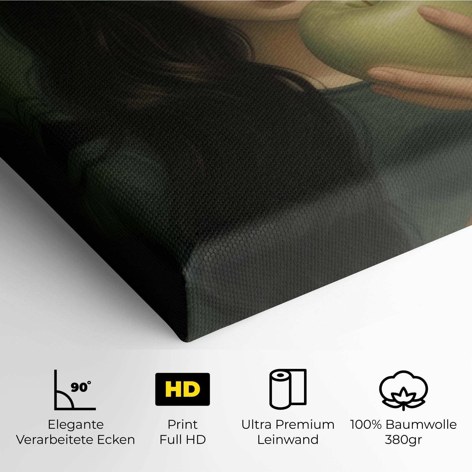 Green Apple Painting mockup 4