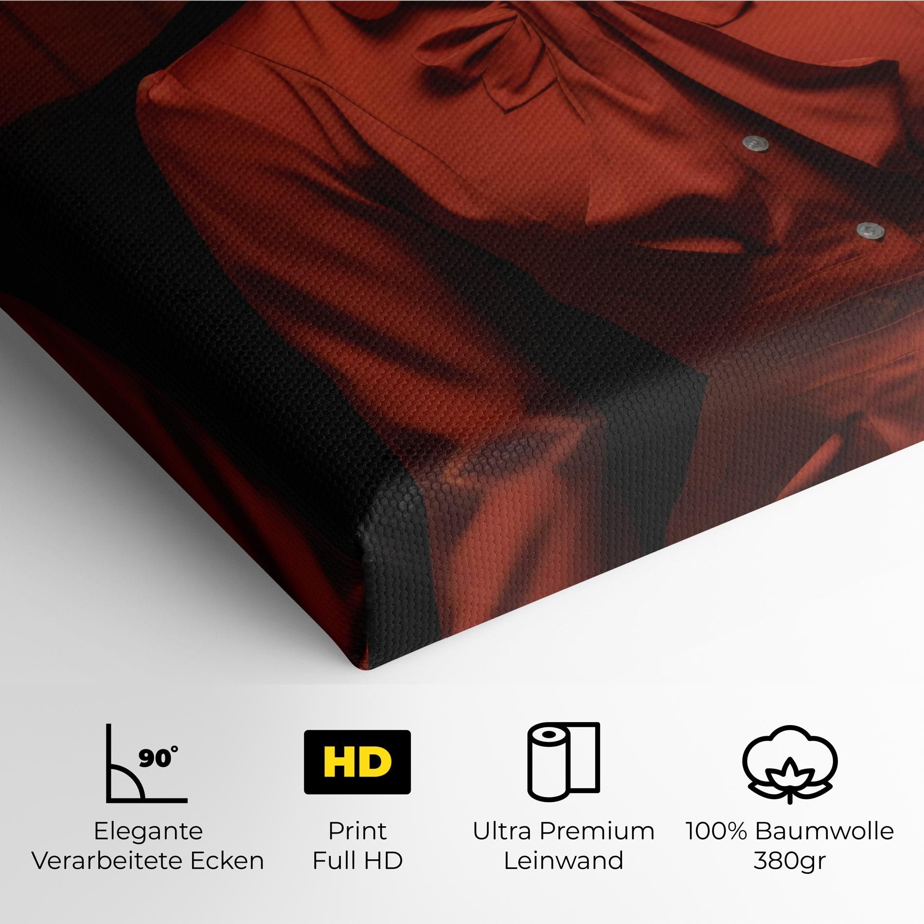 Pretty Red Blouse mockup 4