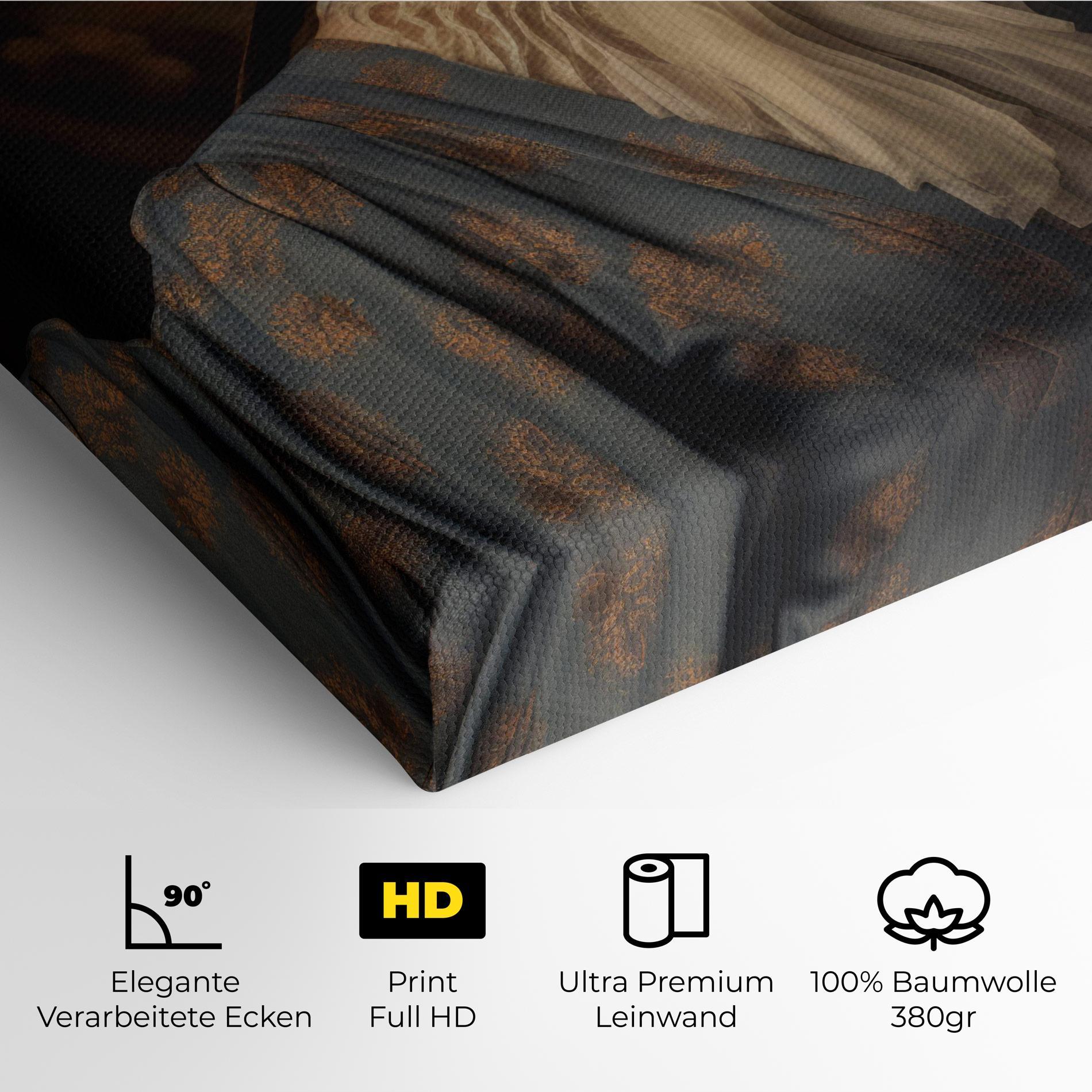 Leinwandbild Vintage Blue Dress mockup 4