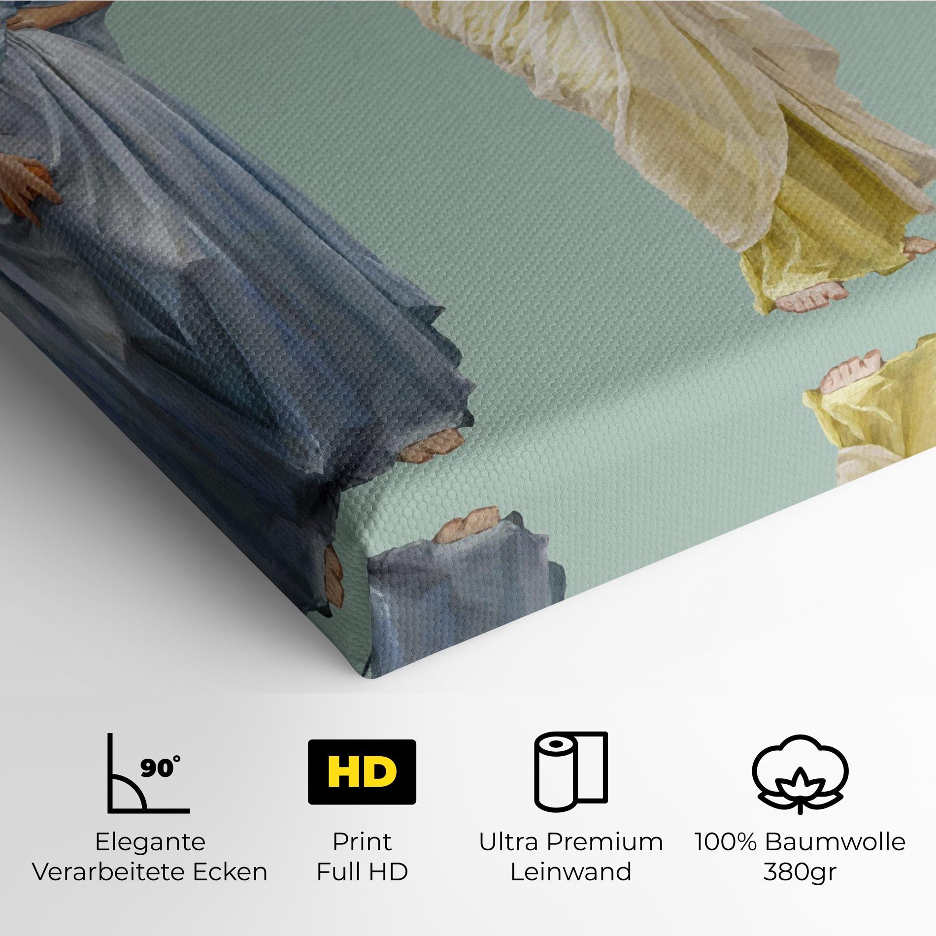 Leinwandbild Vintage Looking Up mockup 4