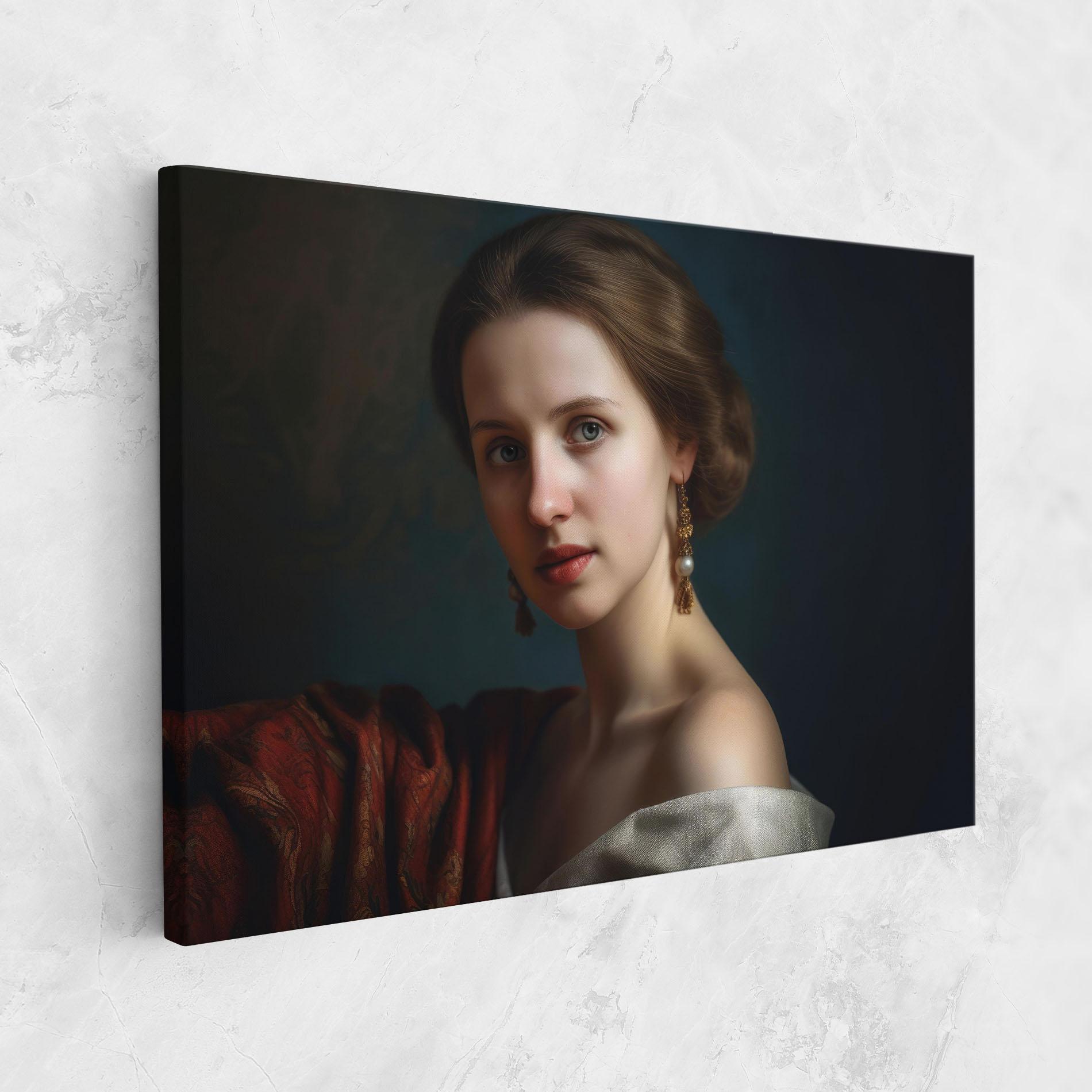 Leinwandbild Classical Painting mockup 1