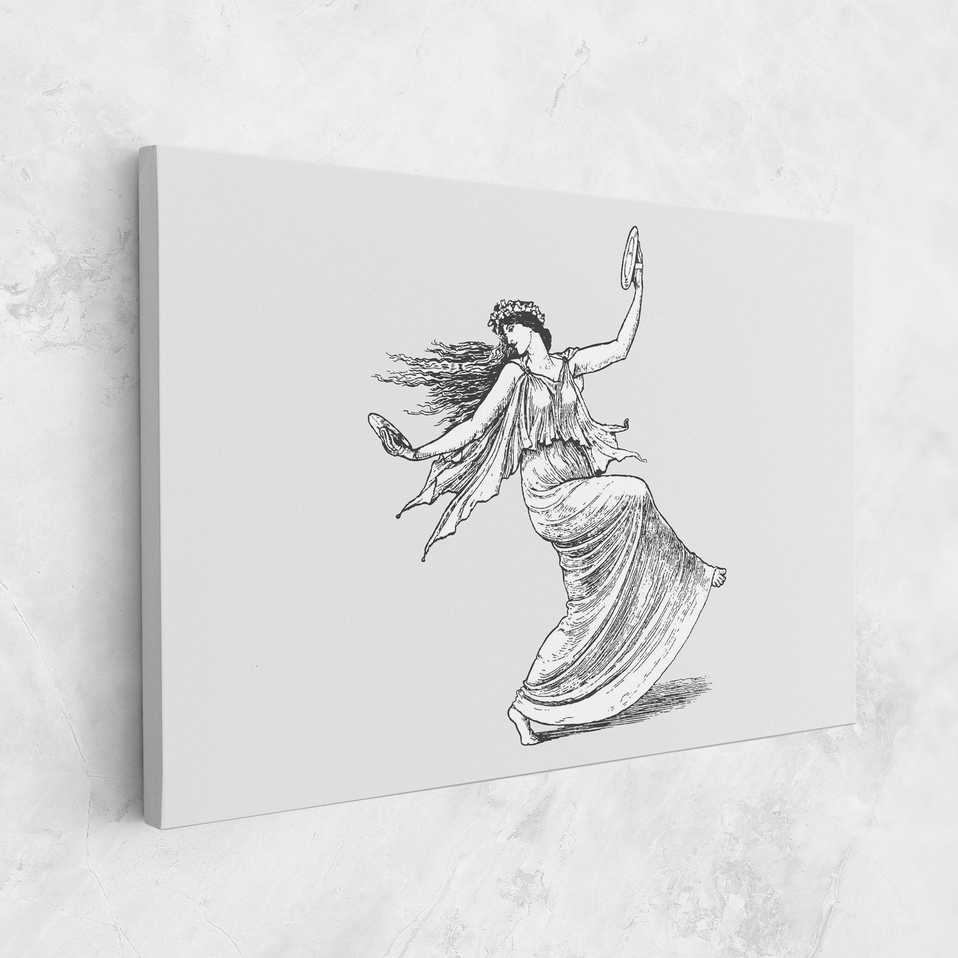 Leinwandbild Vintage Dance mockup 1