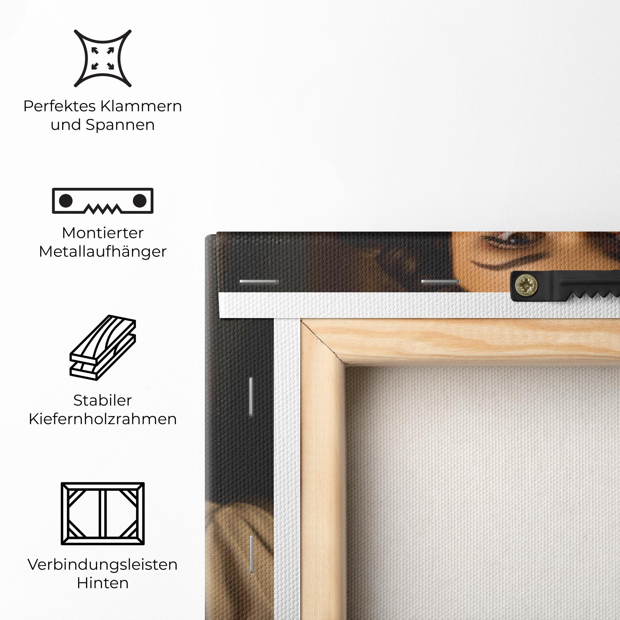 Leinwandbild Beige Vintage Blouse mockup 5