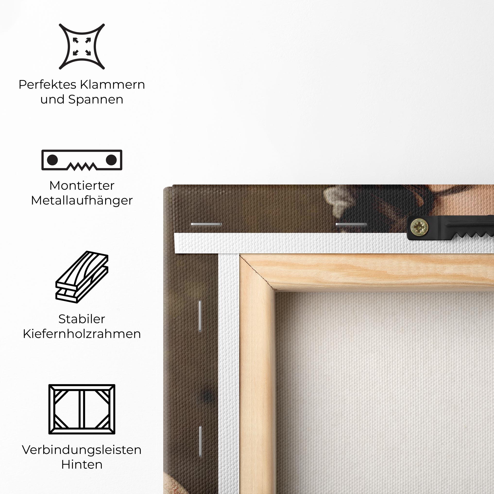 Leinwandbild Light Green Dress mockup 5