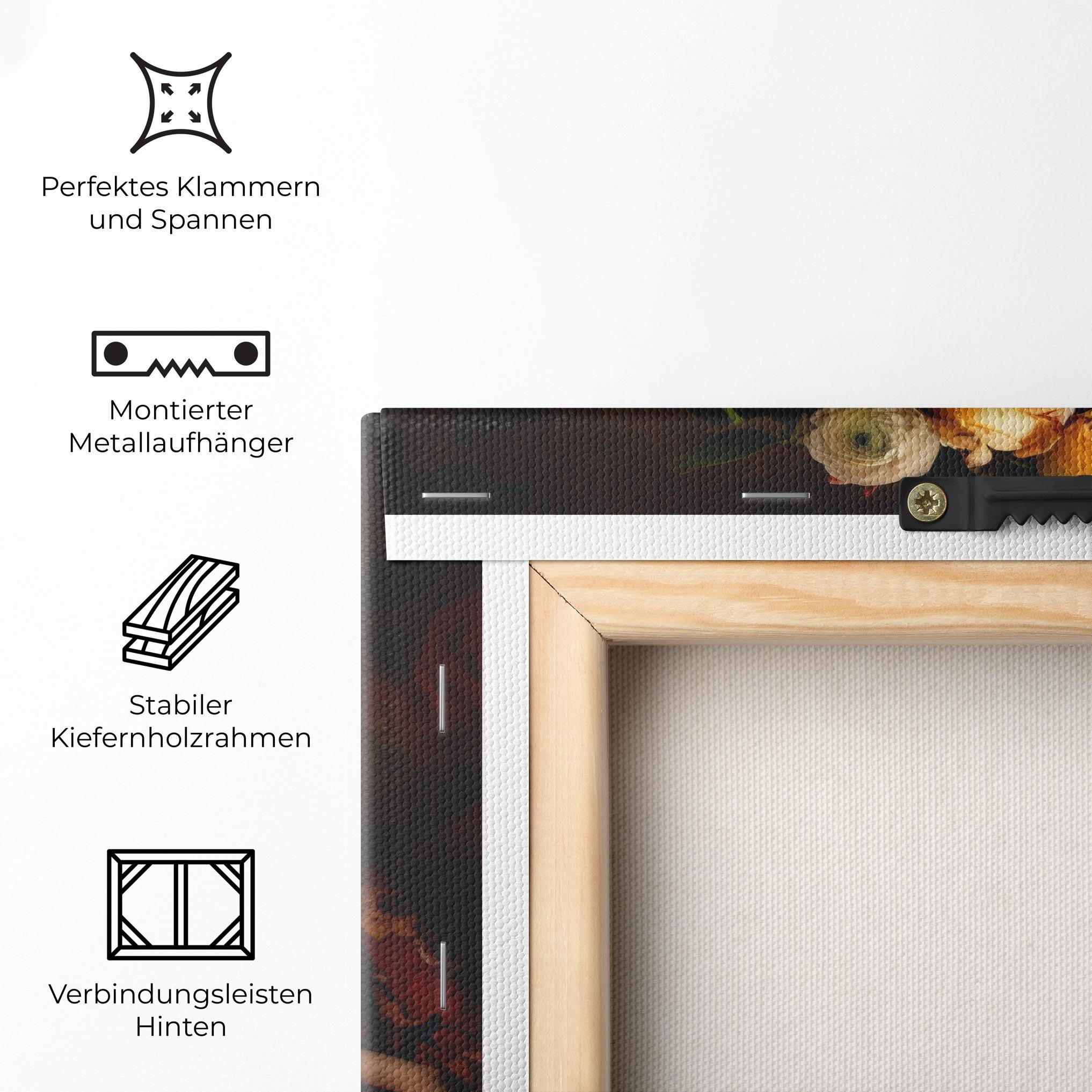 Leinwandbild Renaissance Woman mockup 5