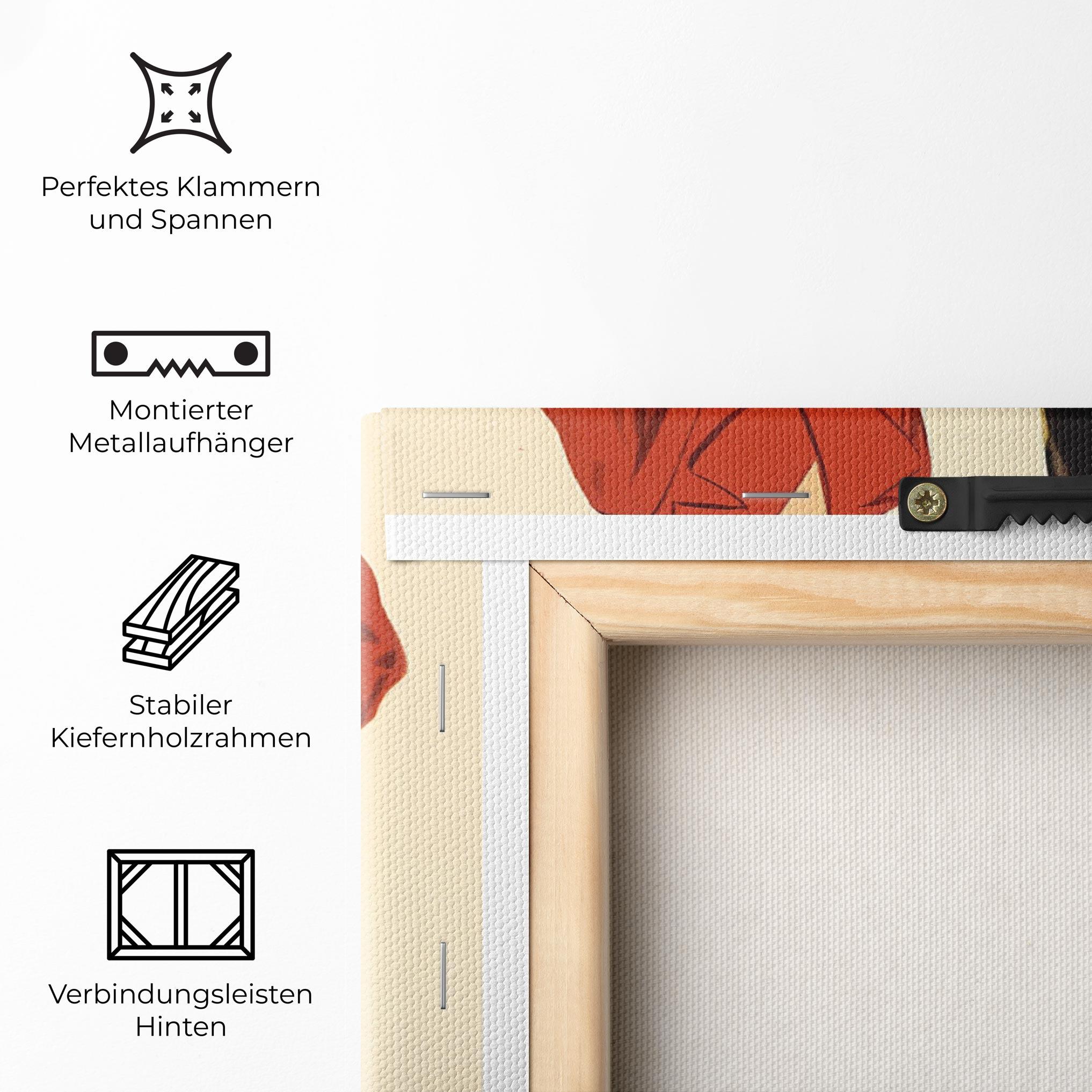 Leinwandbild Vintage Side By Side mockup 5