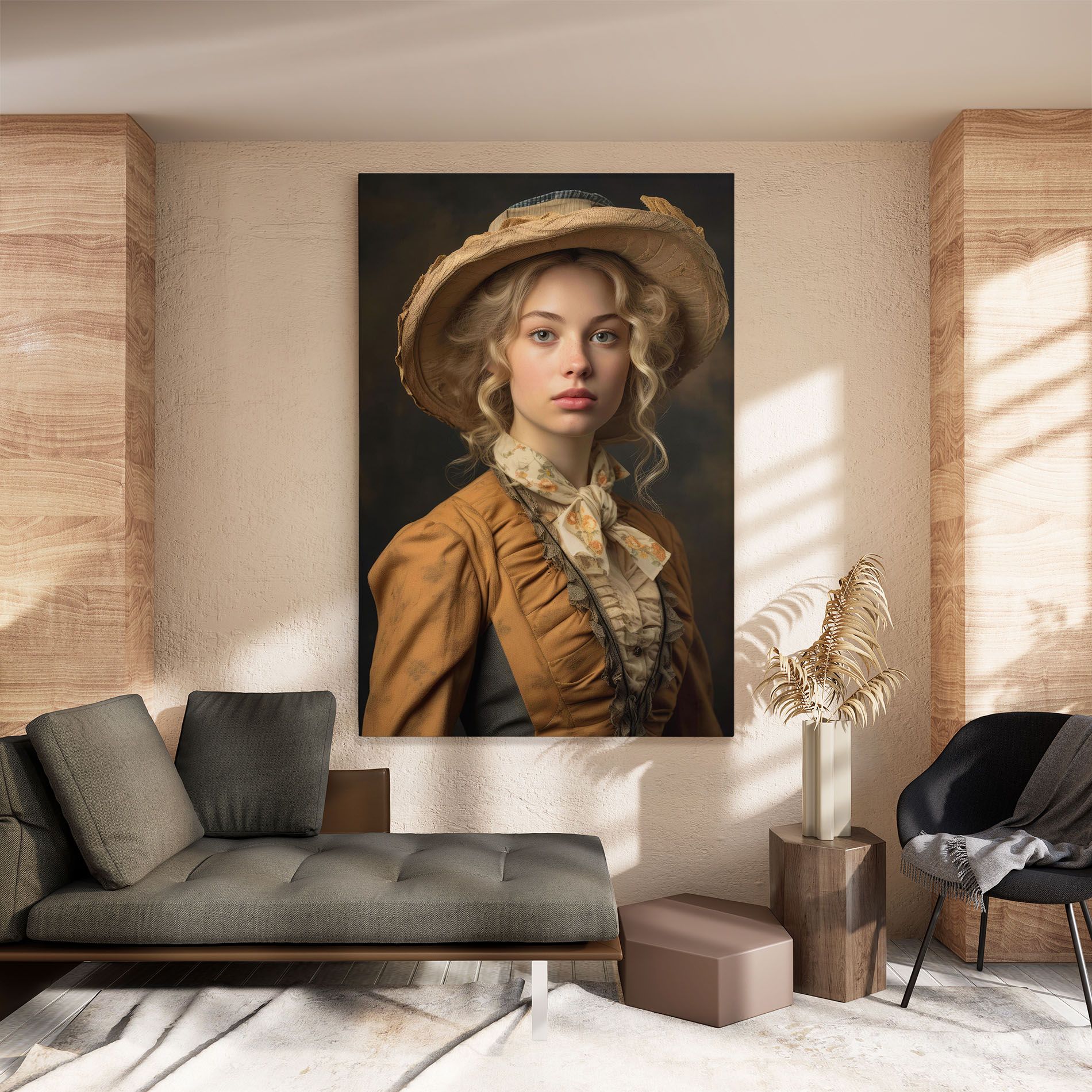 Pretty Vintage Blonde mockup 8