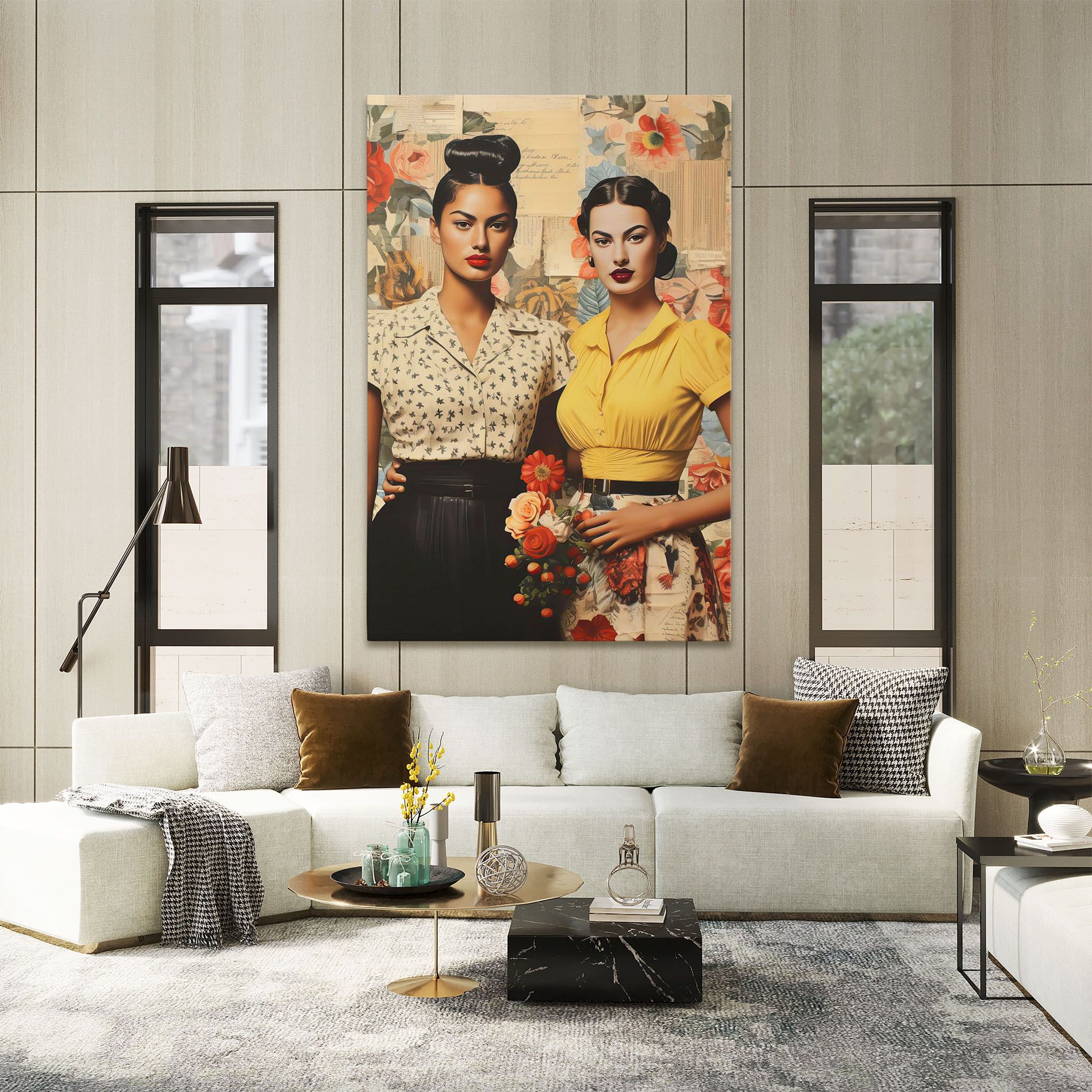 Friendship Vintage Power mockup 2