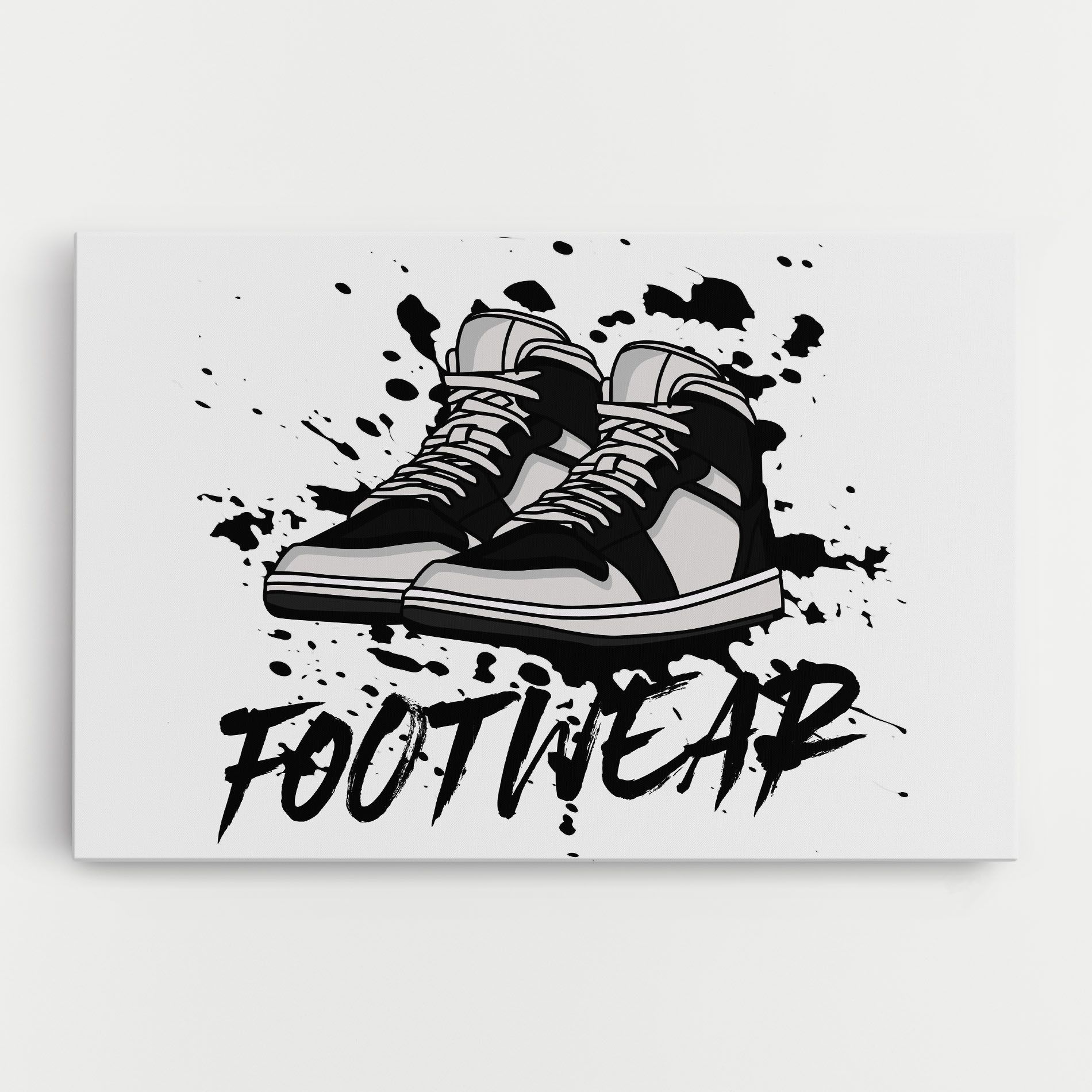 Black Footwear mockup 0