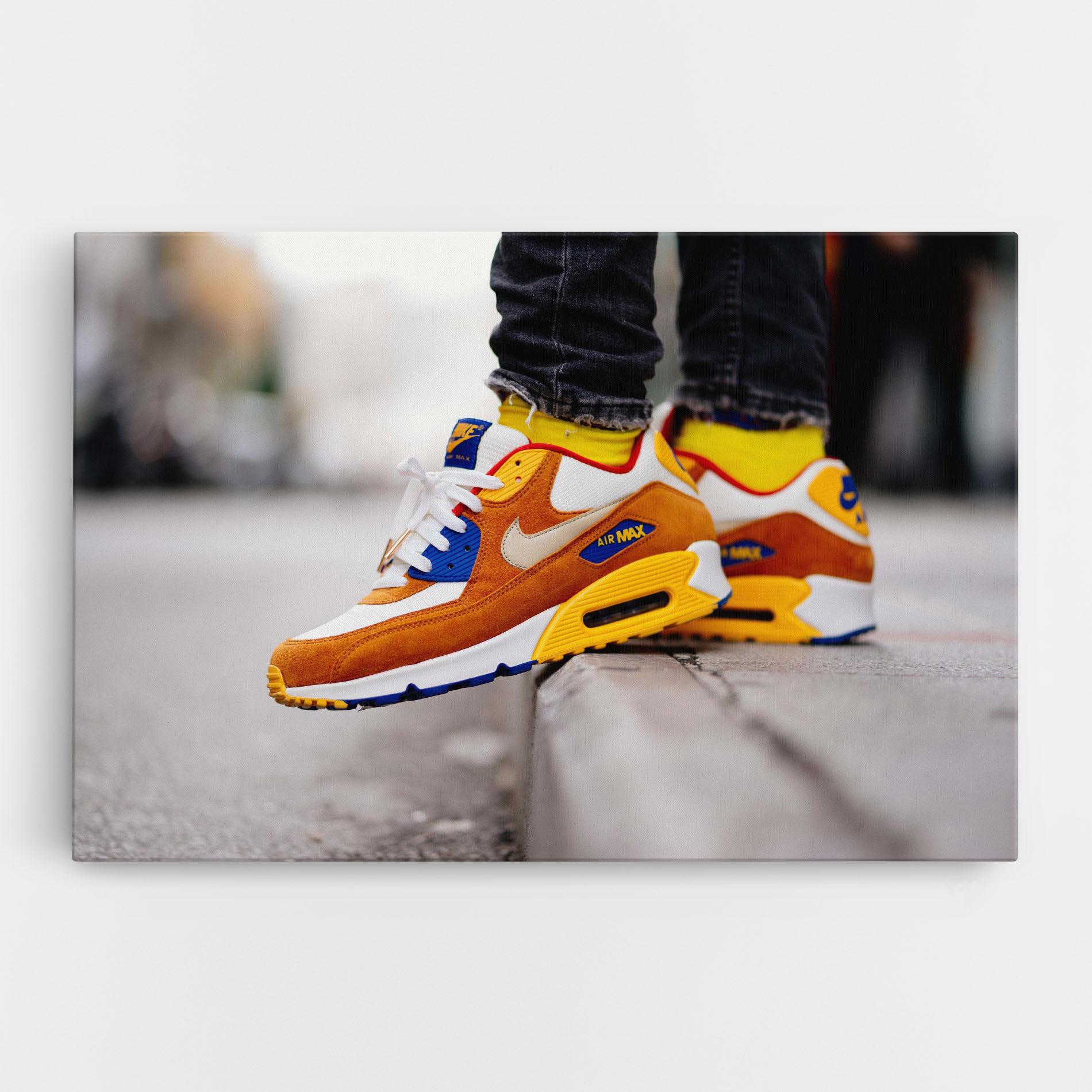 Leinwandbild Nike Air Max Shoes mockup 0