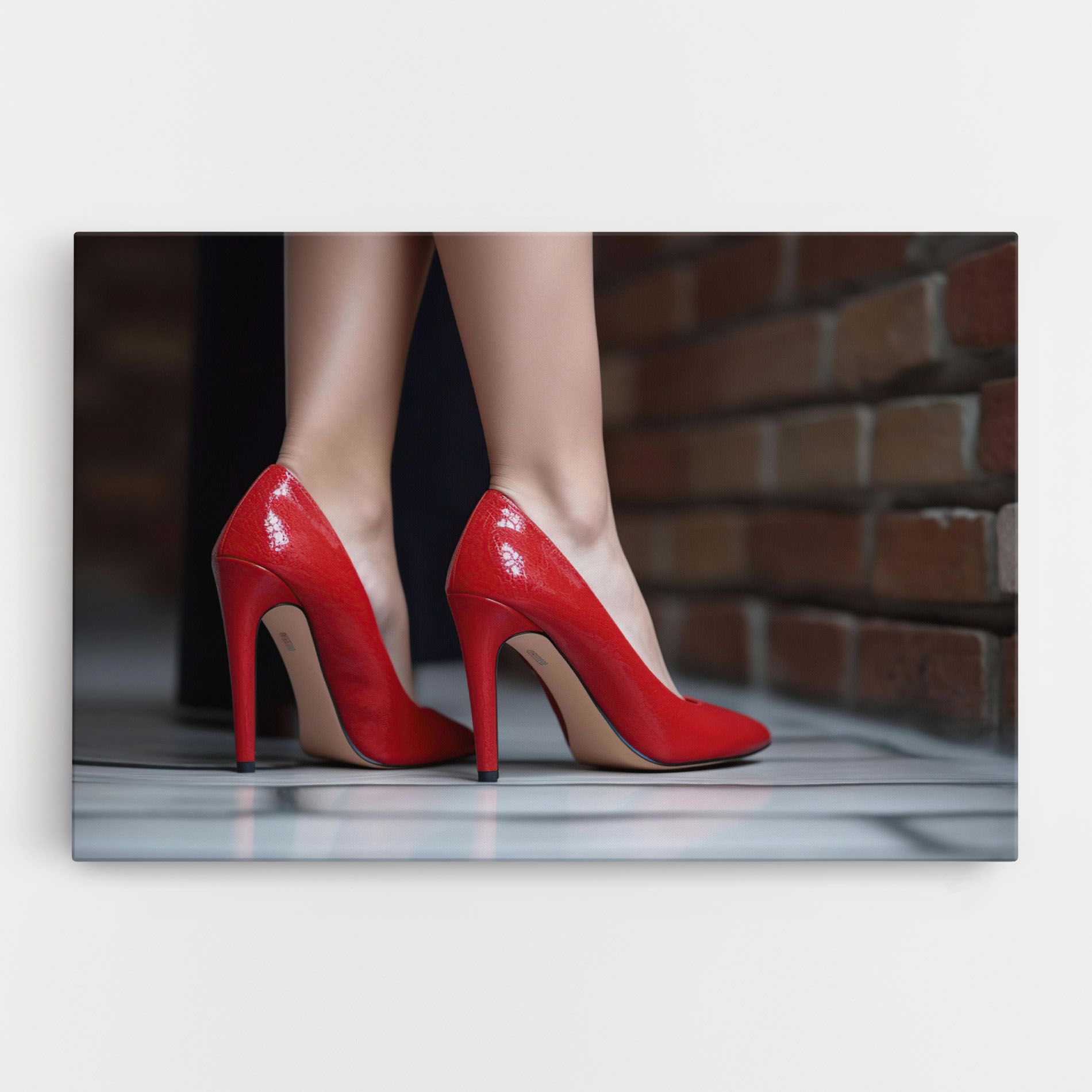 Sexy Red Heels mockup 0