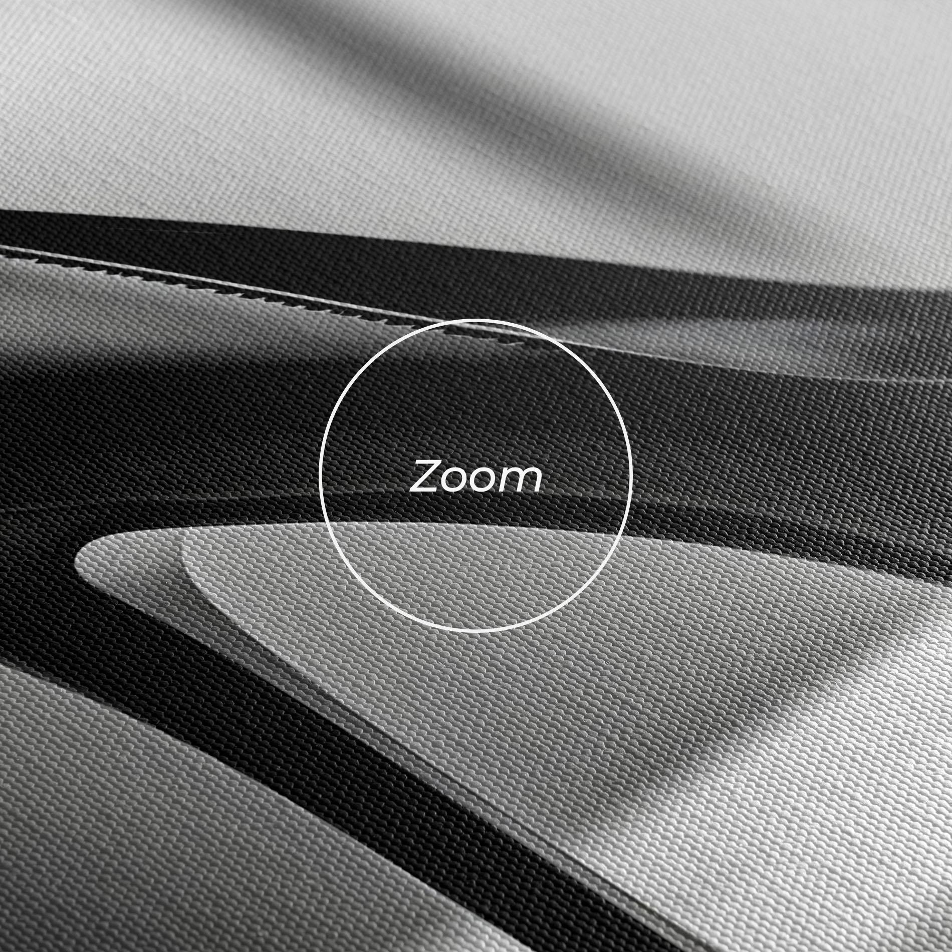 Leinwandbild Black Unique Design mockup 3