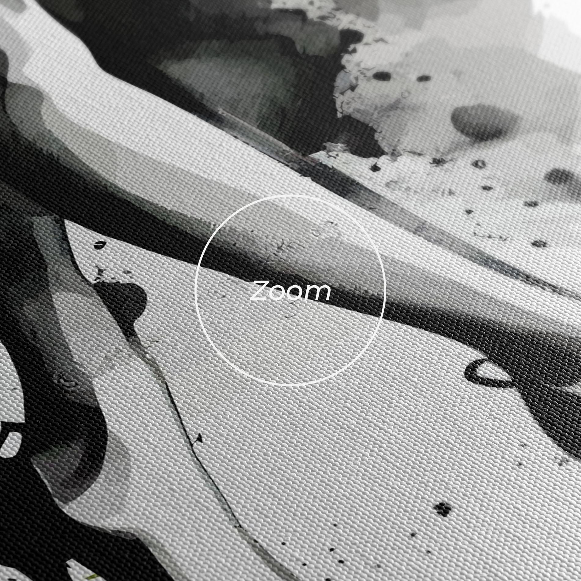 Leinwandbild Watercolor Shoes mockup 3