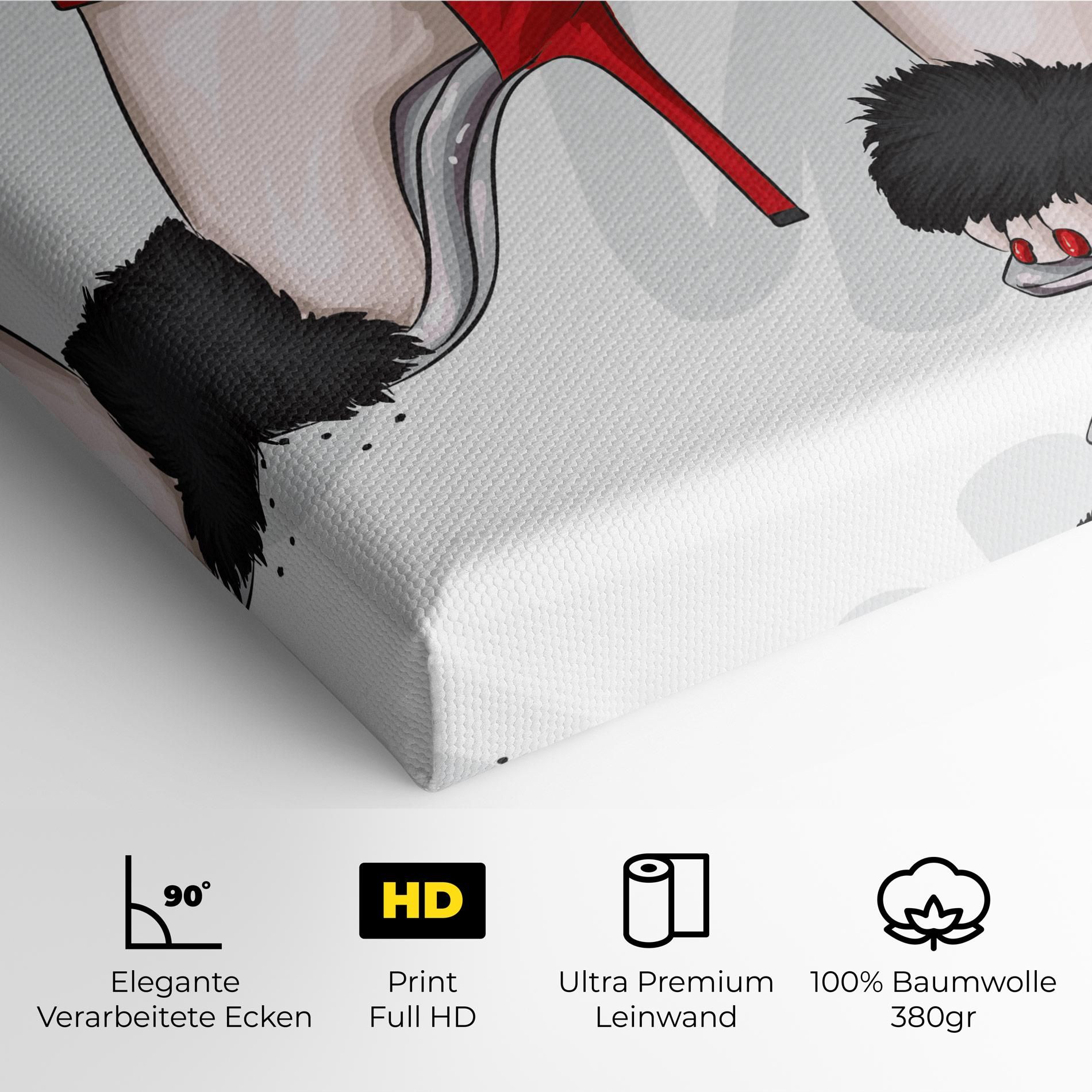 Black Red Heels mockup 4