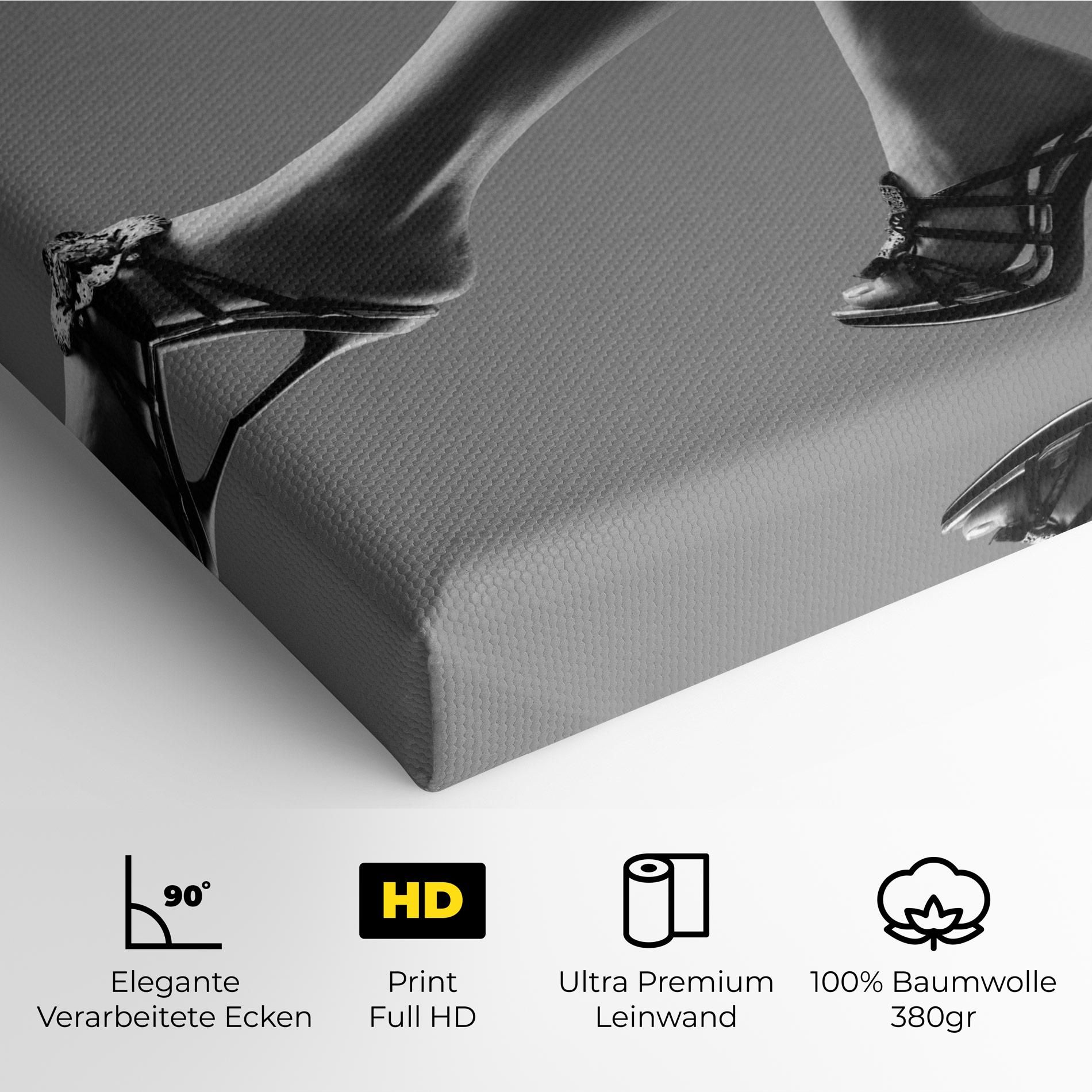 Black Shoes On Grey mockup 4