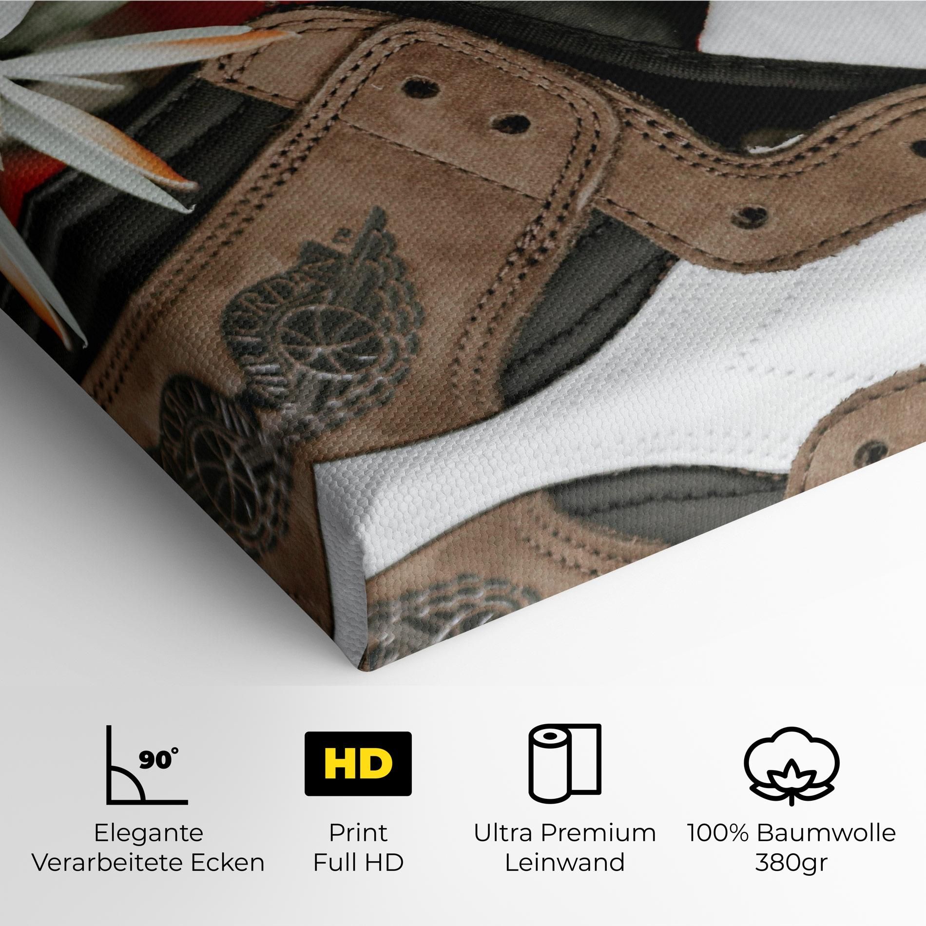 Brown Air Jordan mockup 4