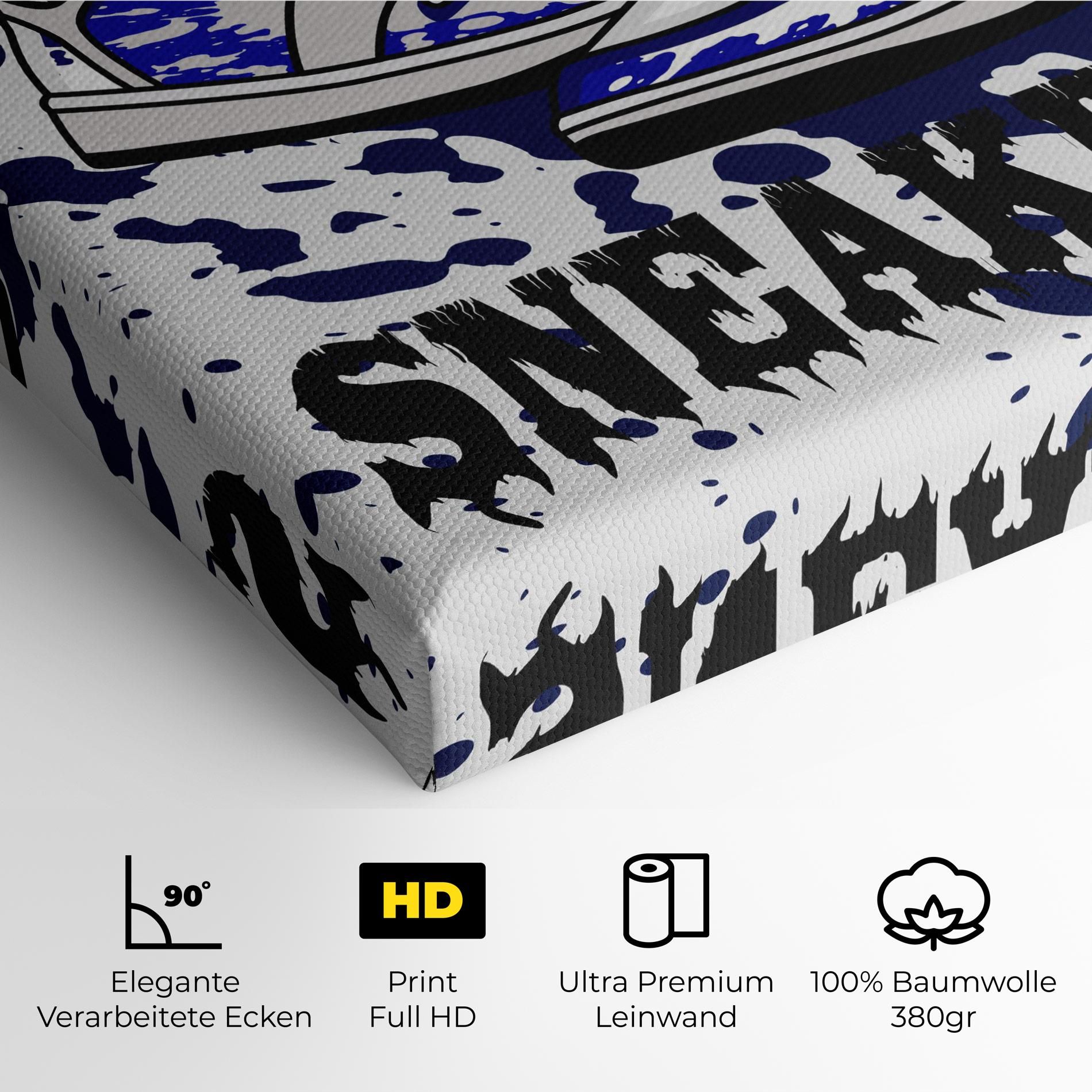 Dark Blue Sneakers mockup 4