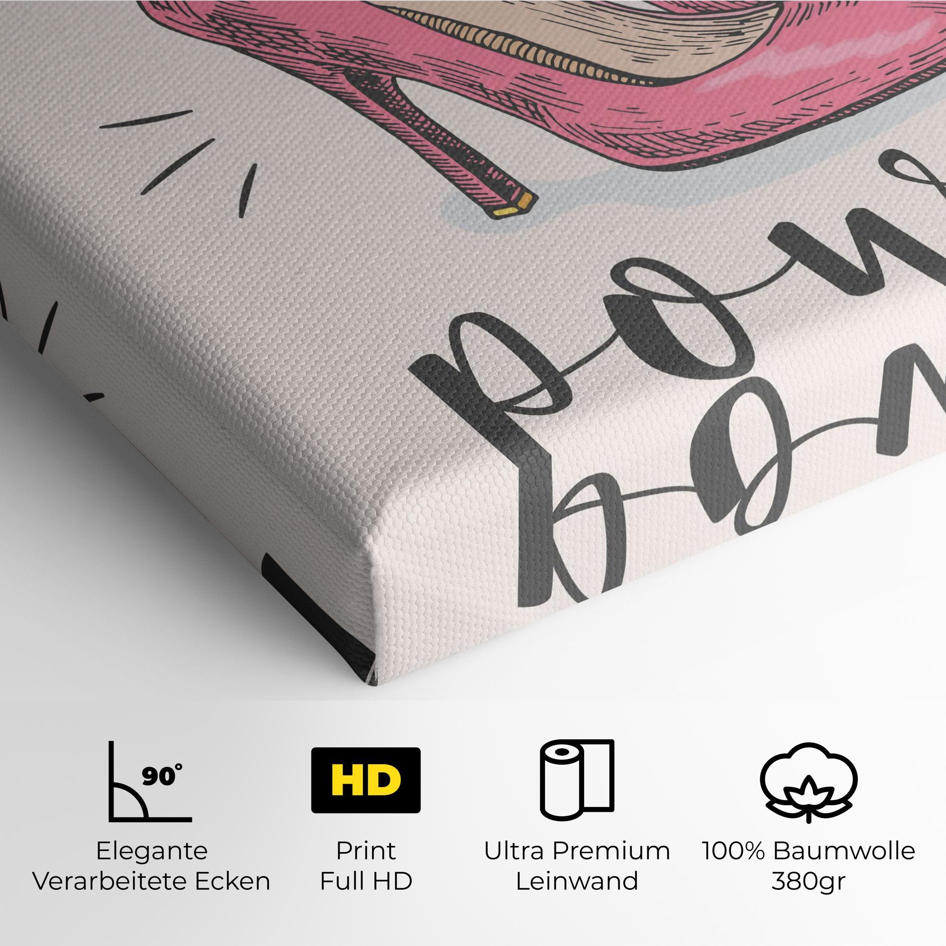 Leinwandbild Girl Power mockup 4