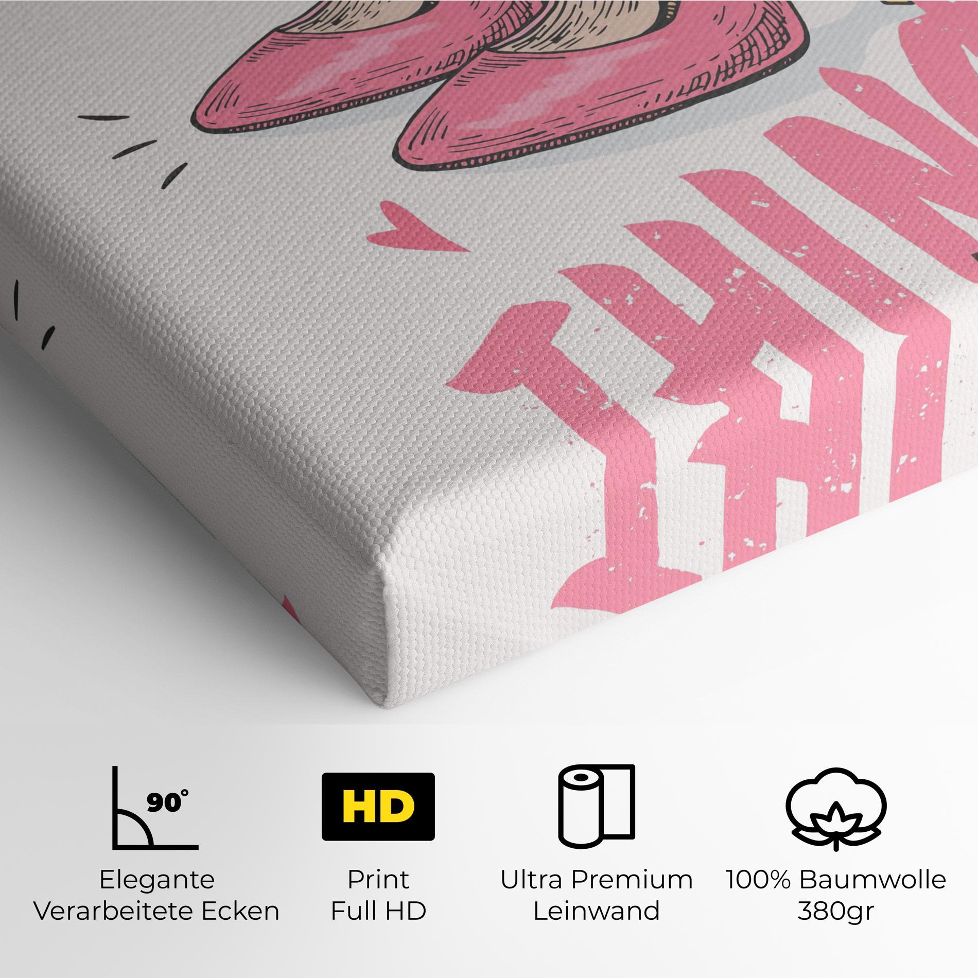 Leinwandbild Girl Things mockup 4