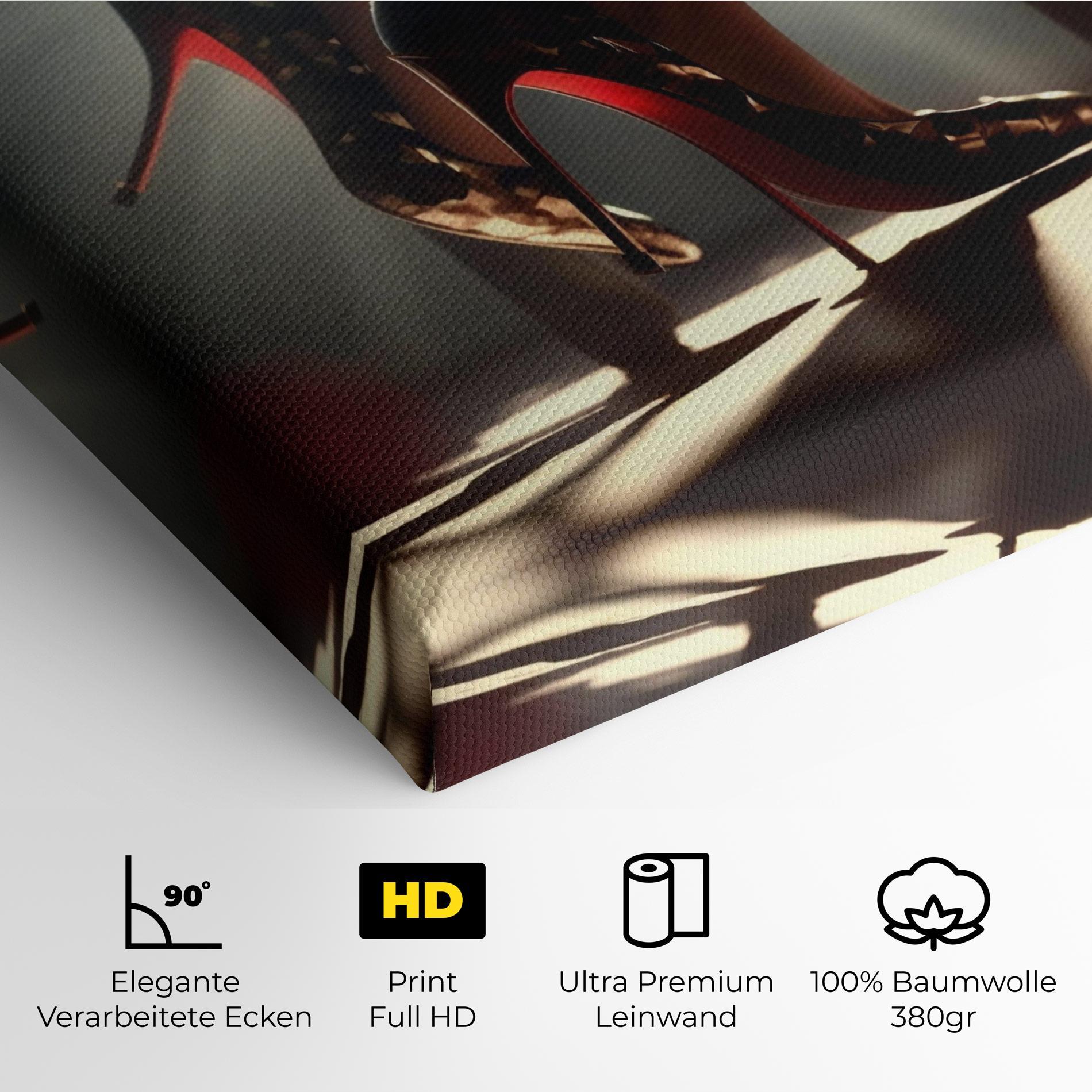 Leinwandbild Heels In The Sun mockup 4
