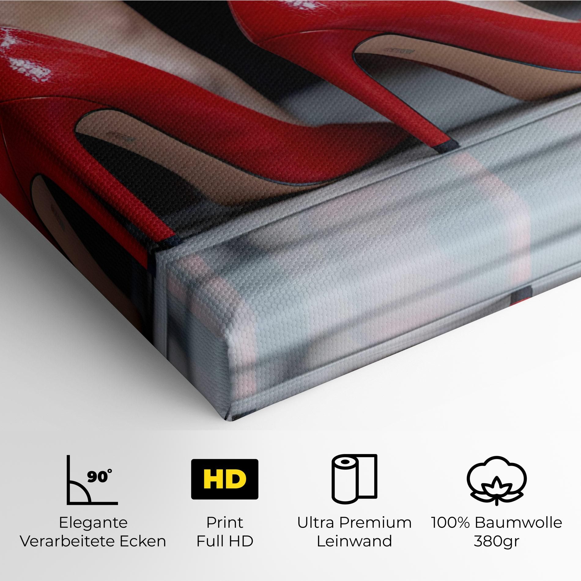 Sexy Red Heels mockup 4