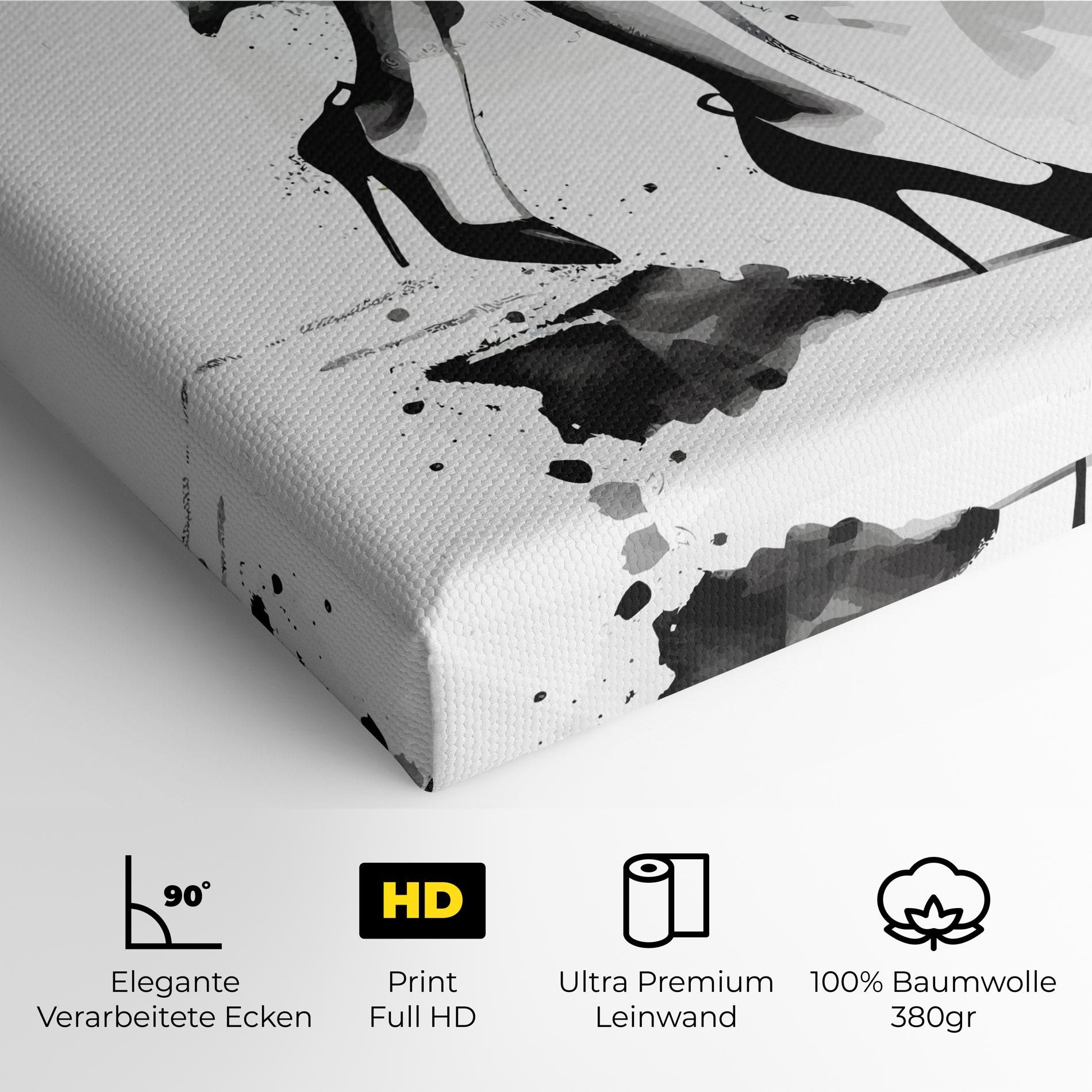 Watercolor Shoes mockup 4