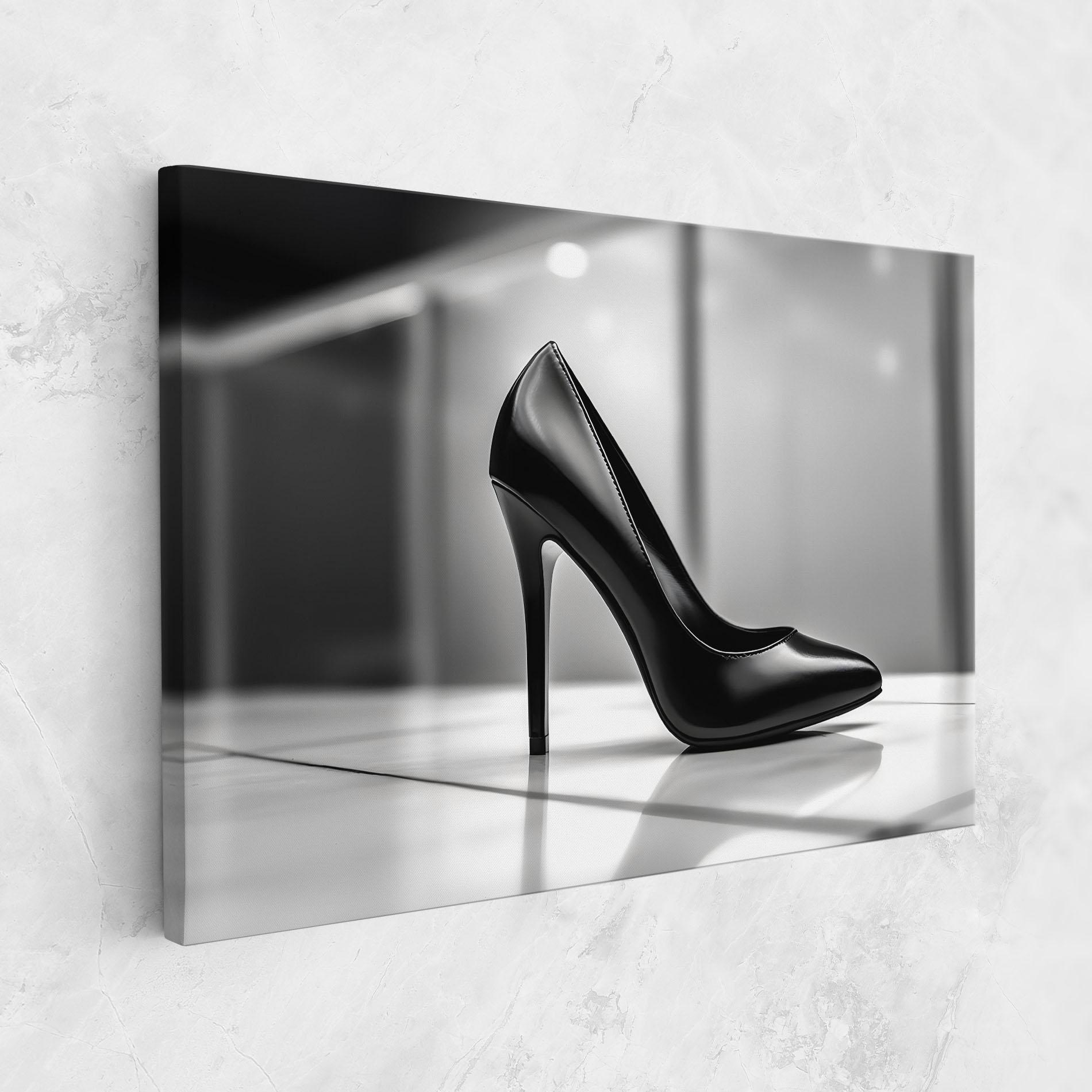 Leinwandbild Black Unique Design mockup 1