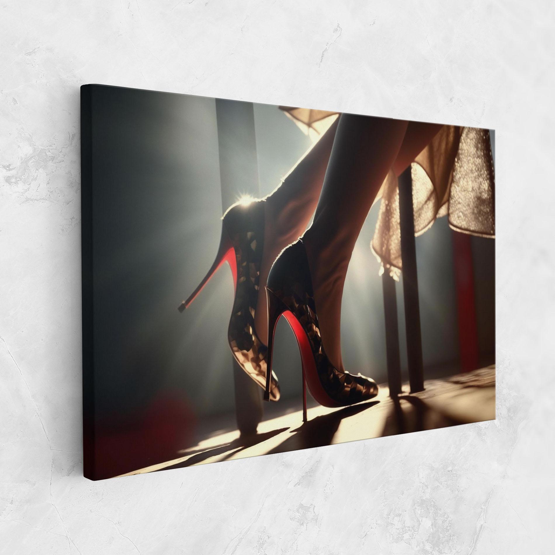 Leinwandbild Heels In The Sun mockup 1