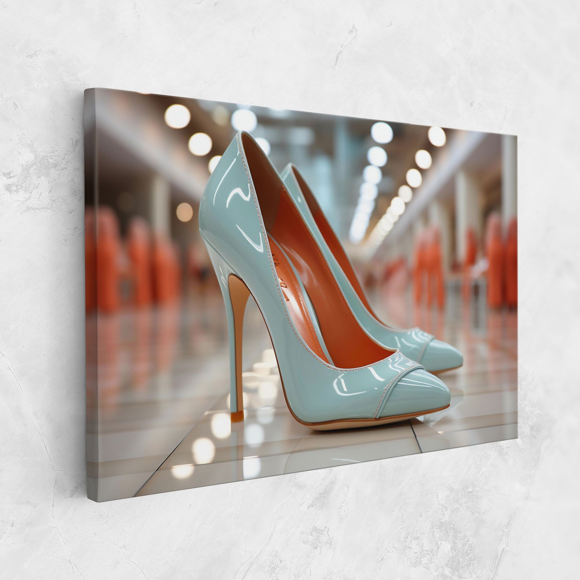Light Blue Heels mockup 1