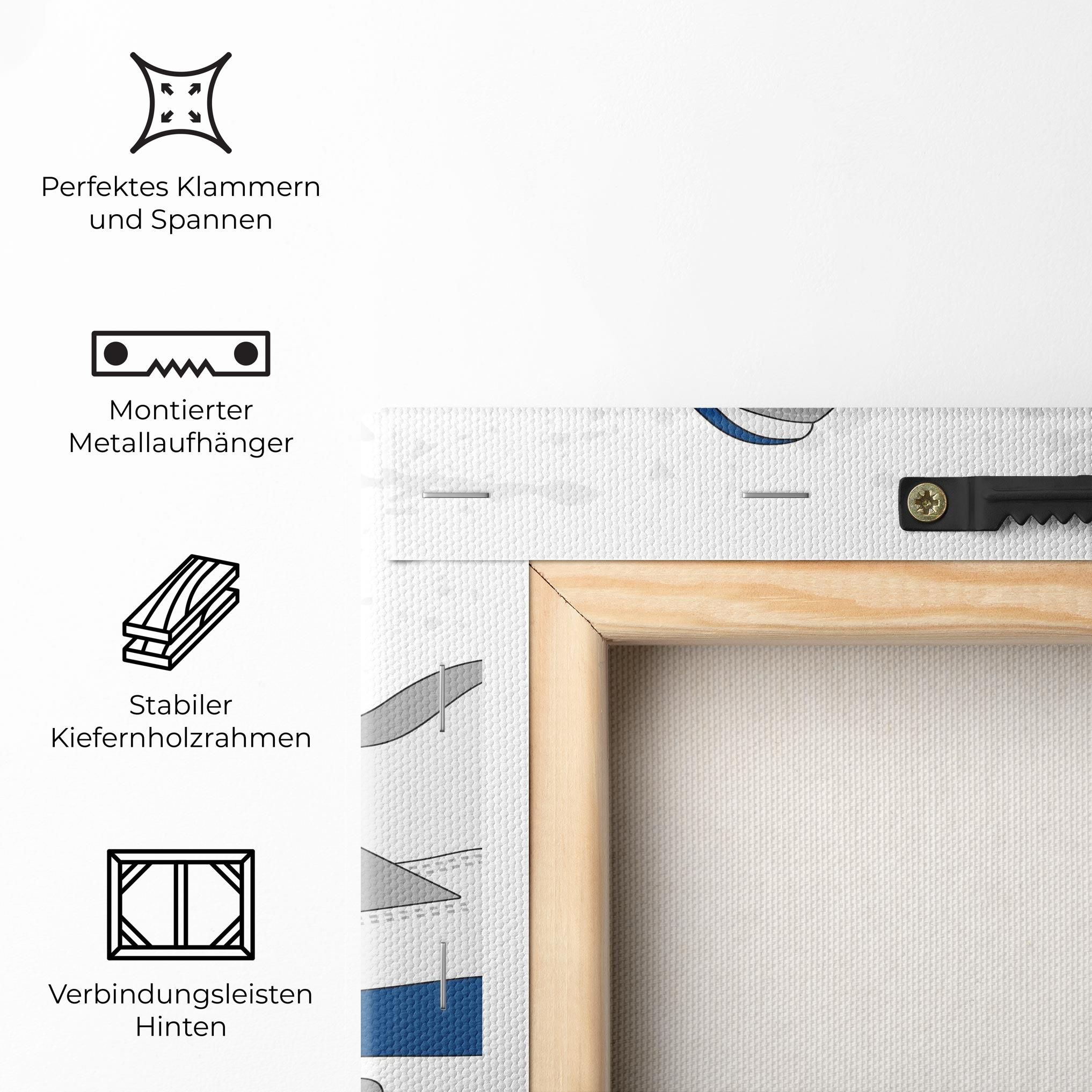 Blue Grey Sneakers mockup 5