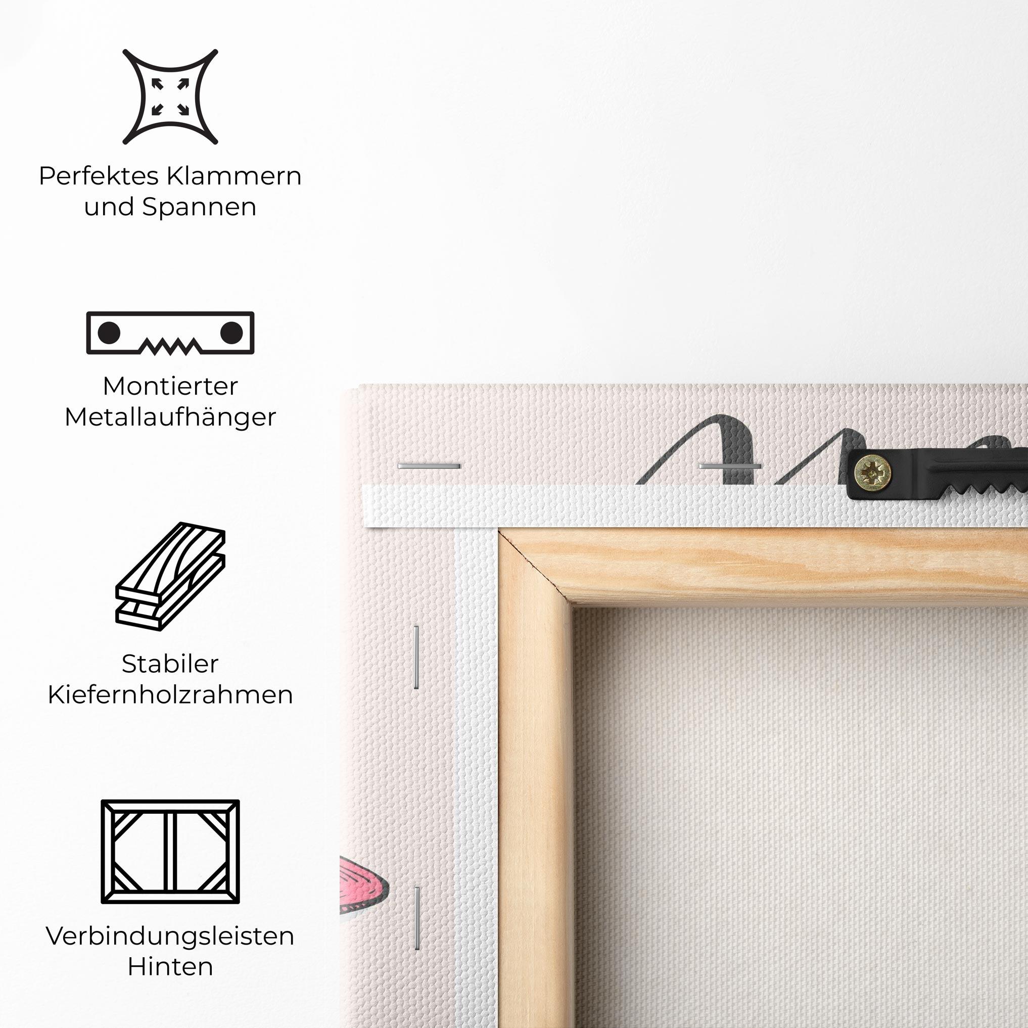 Leinwandbild Girl Power mockup 5