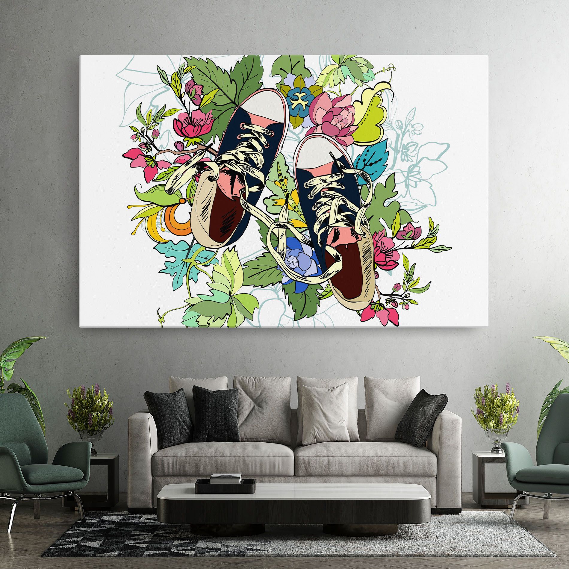 Flower Shoes mockup 7