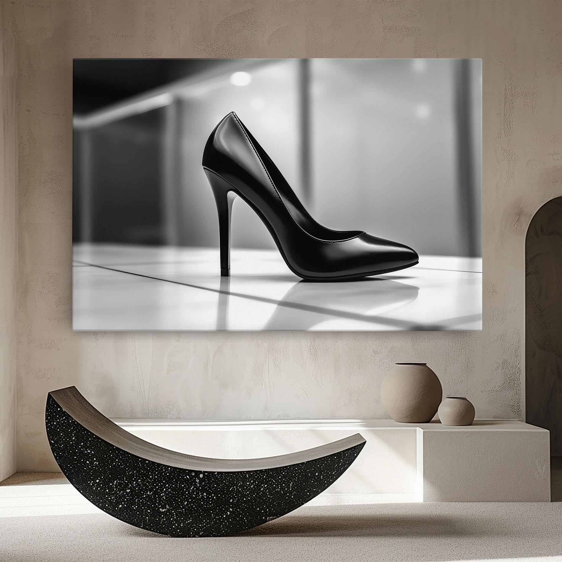 Leinwandbild Black Unique Design mockup 8