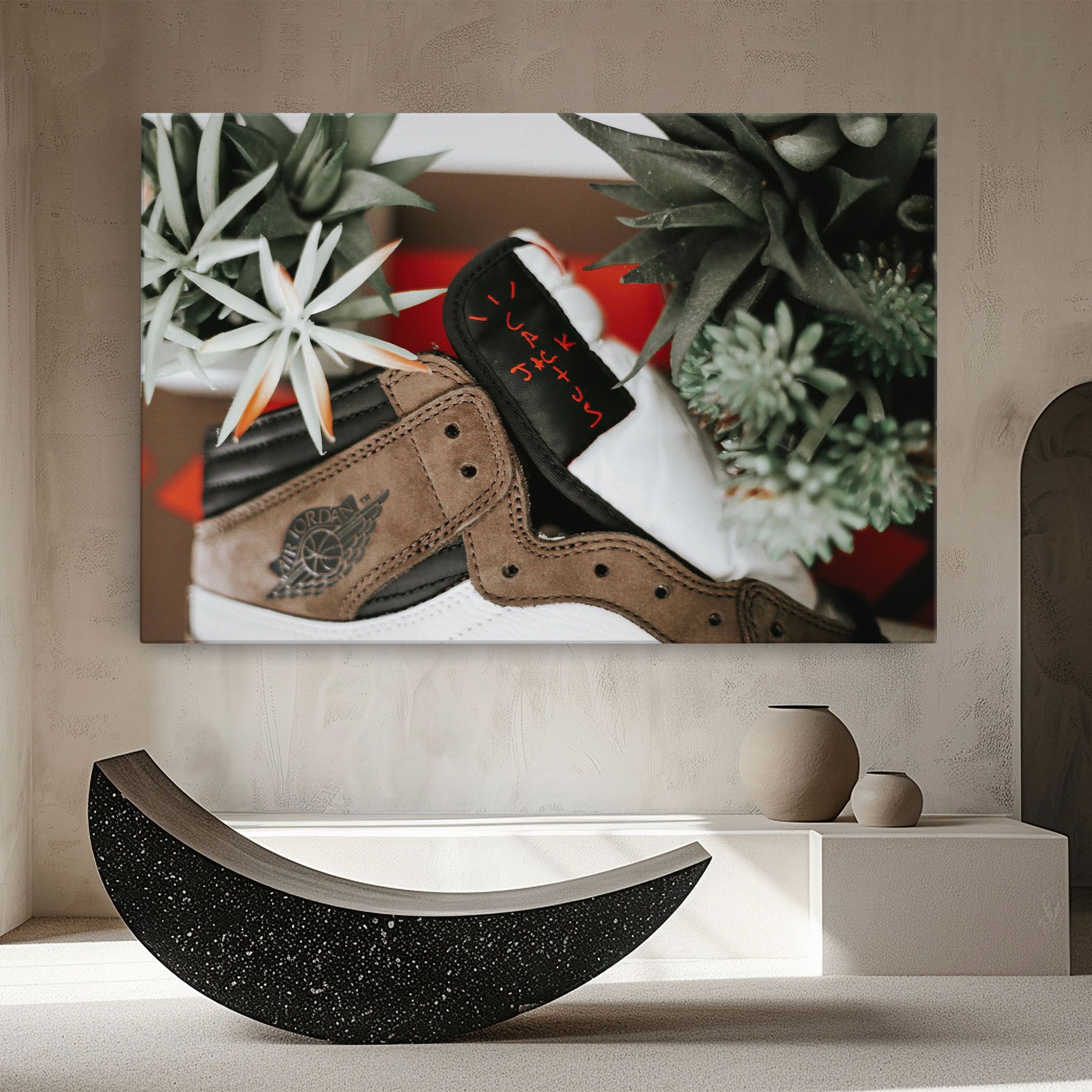 Brown Air Jordan mockup 8