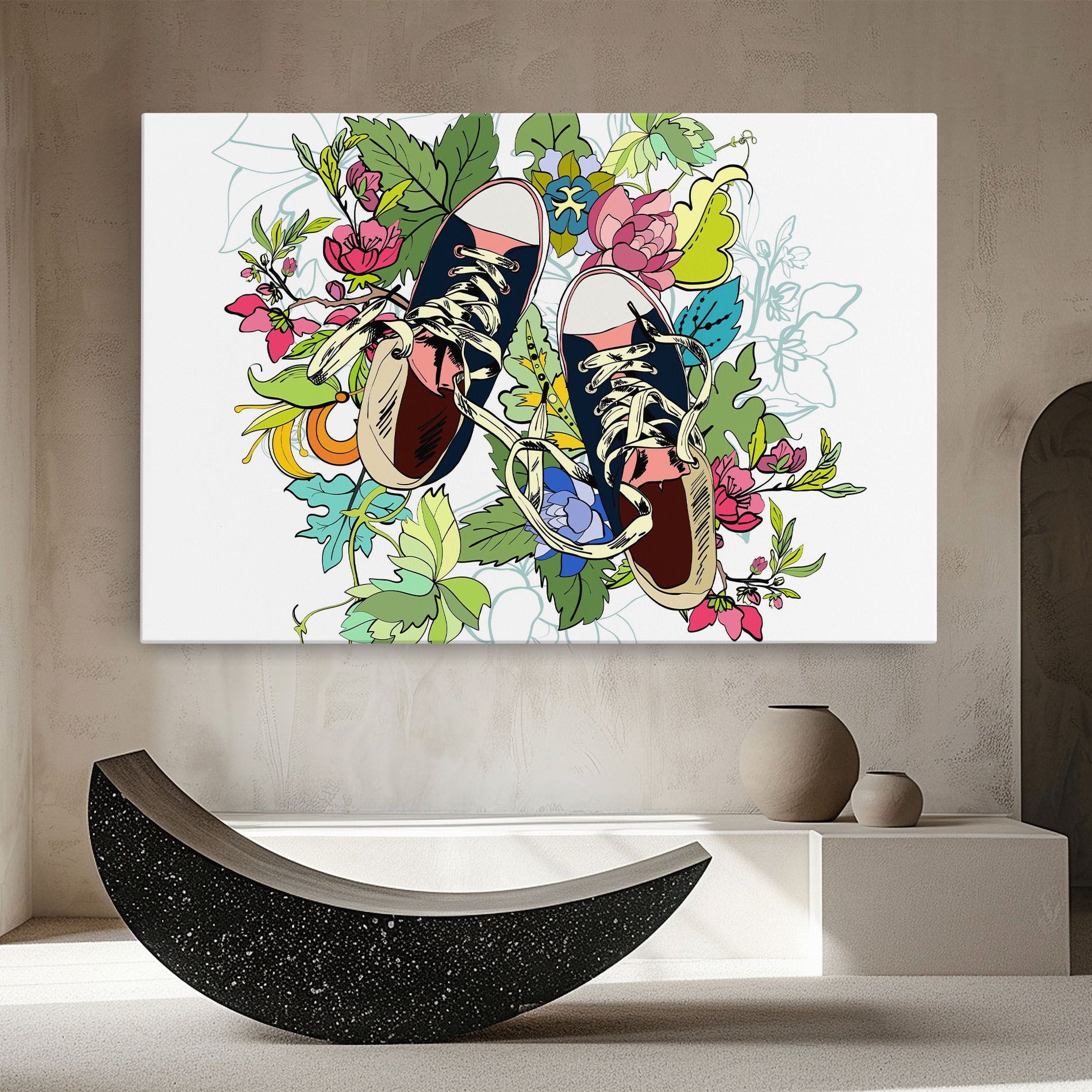 Flower Shoes mockup 8