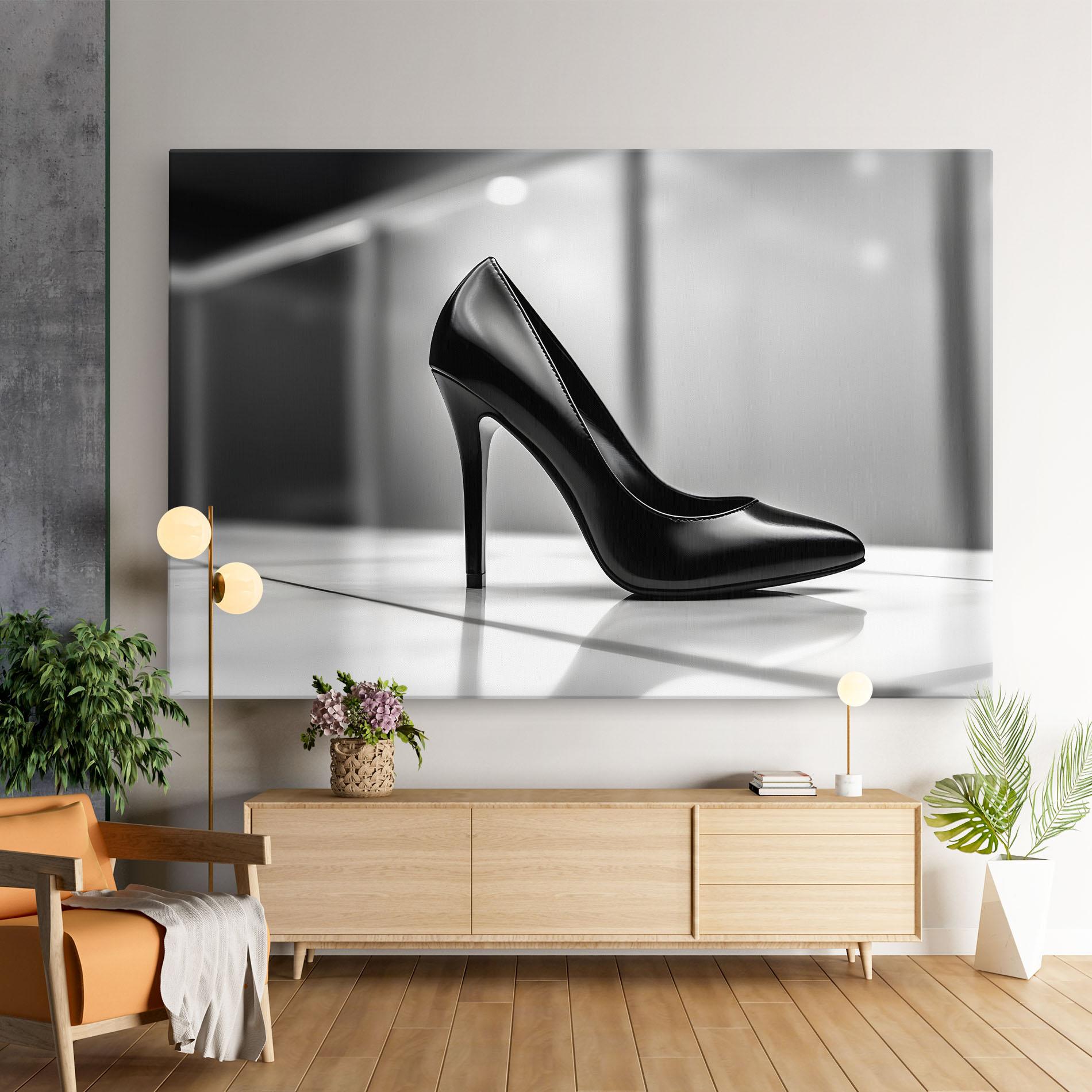 Leinwandbild Black Unique Design mockup 9